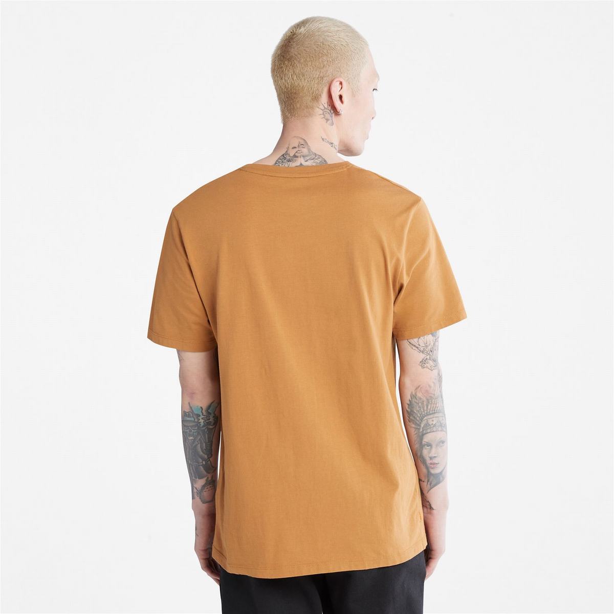 Timberland T Shirts Herre Brune | UOTM23689