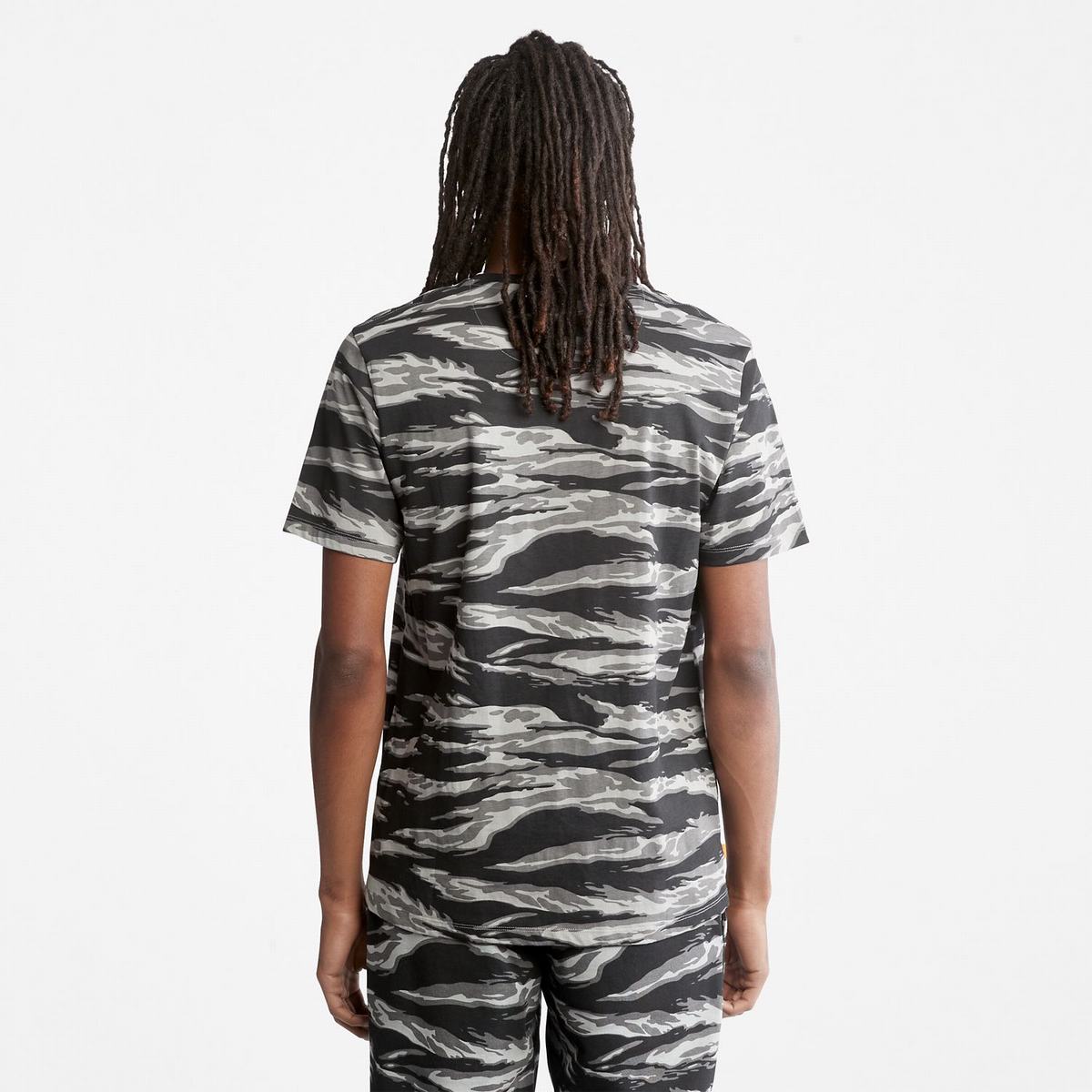 Timberland T Shirts Herre Camo | TXGM23958