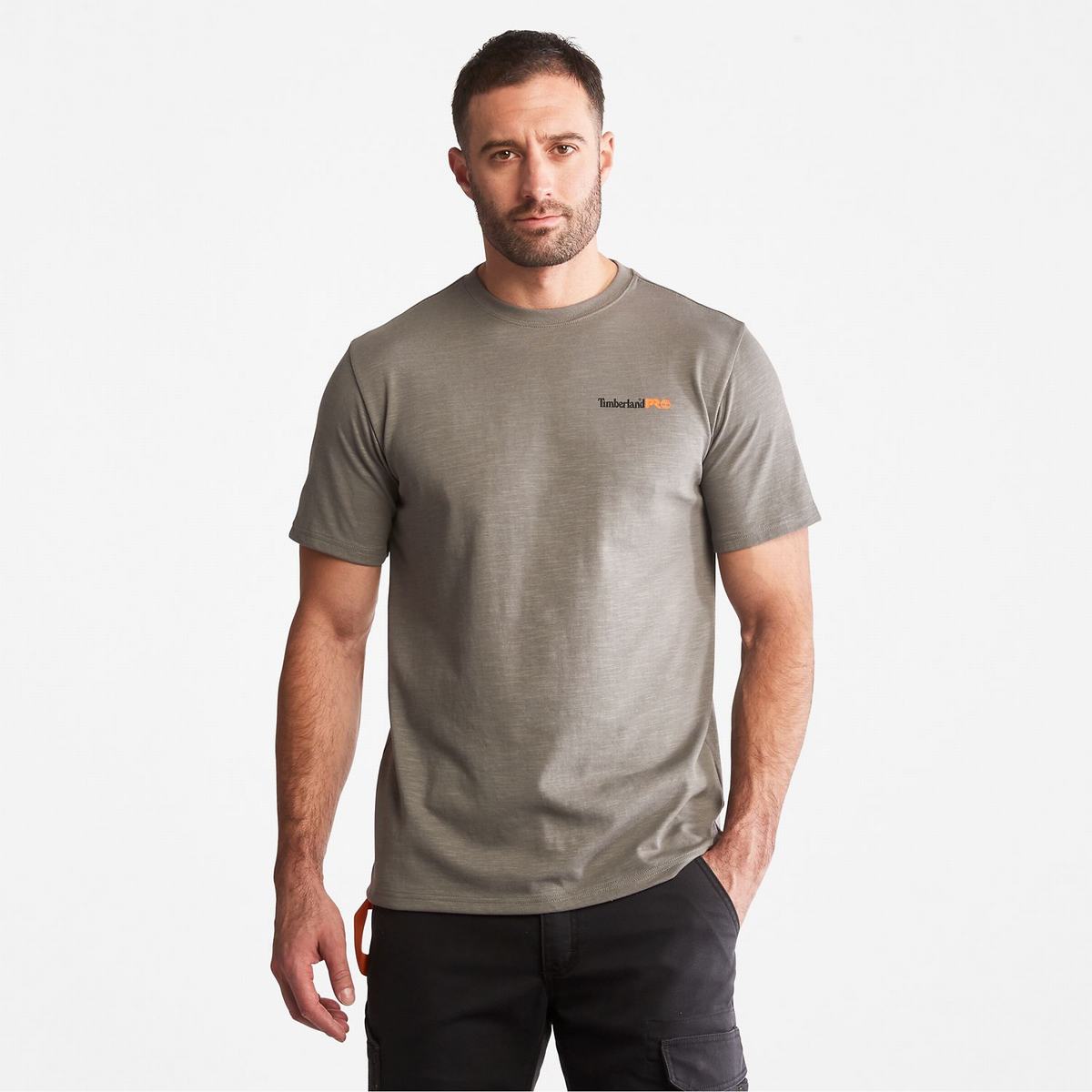 Timberland T Shirts Herre Grå | JEGK36092