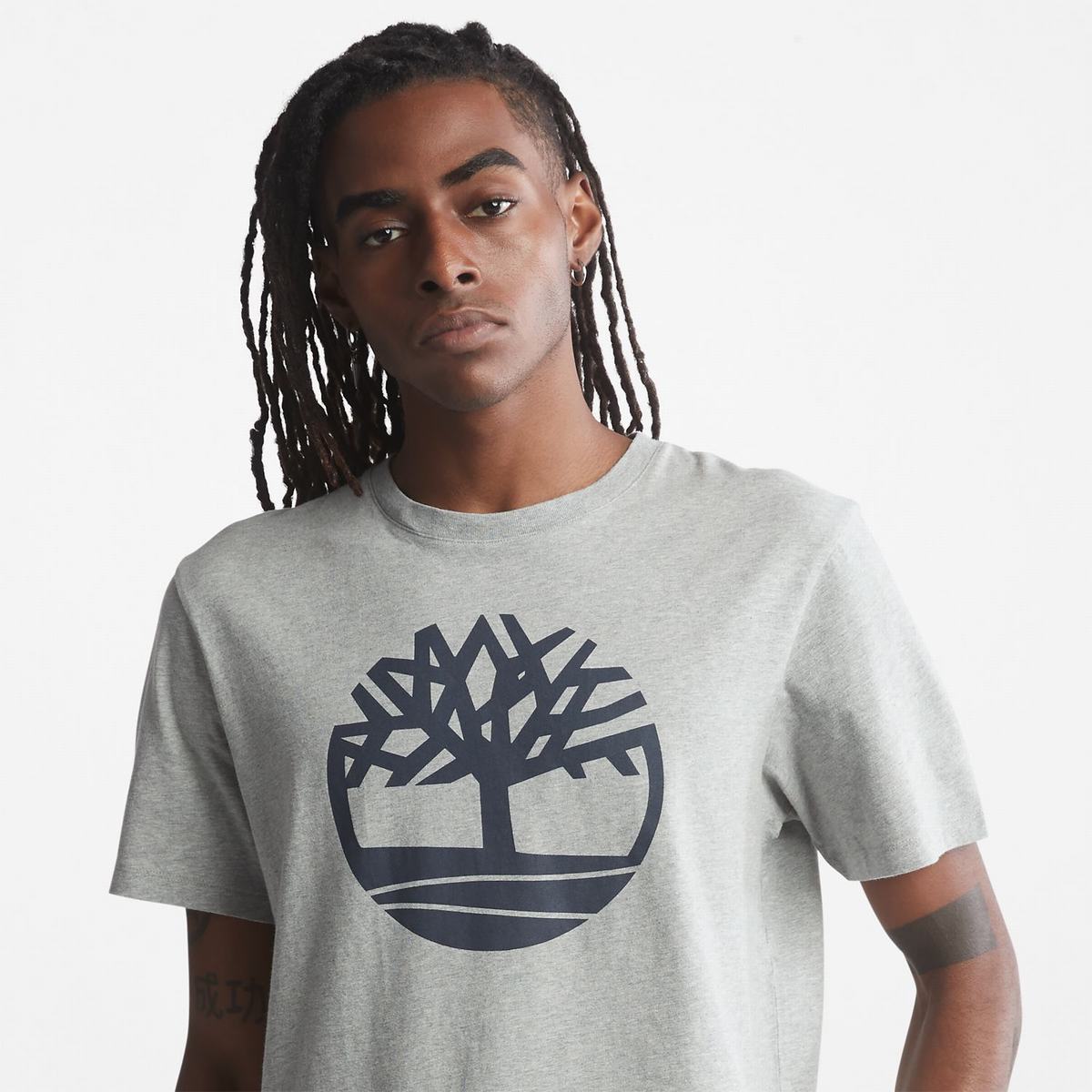 Timberland T Shirts Herre Grå | SFOZ80591