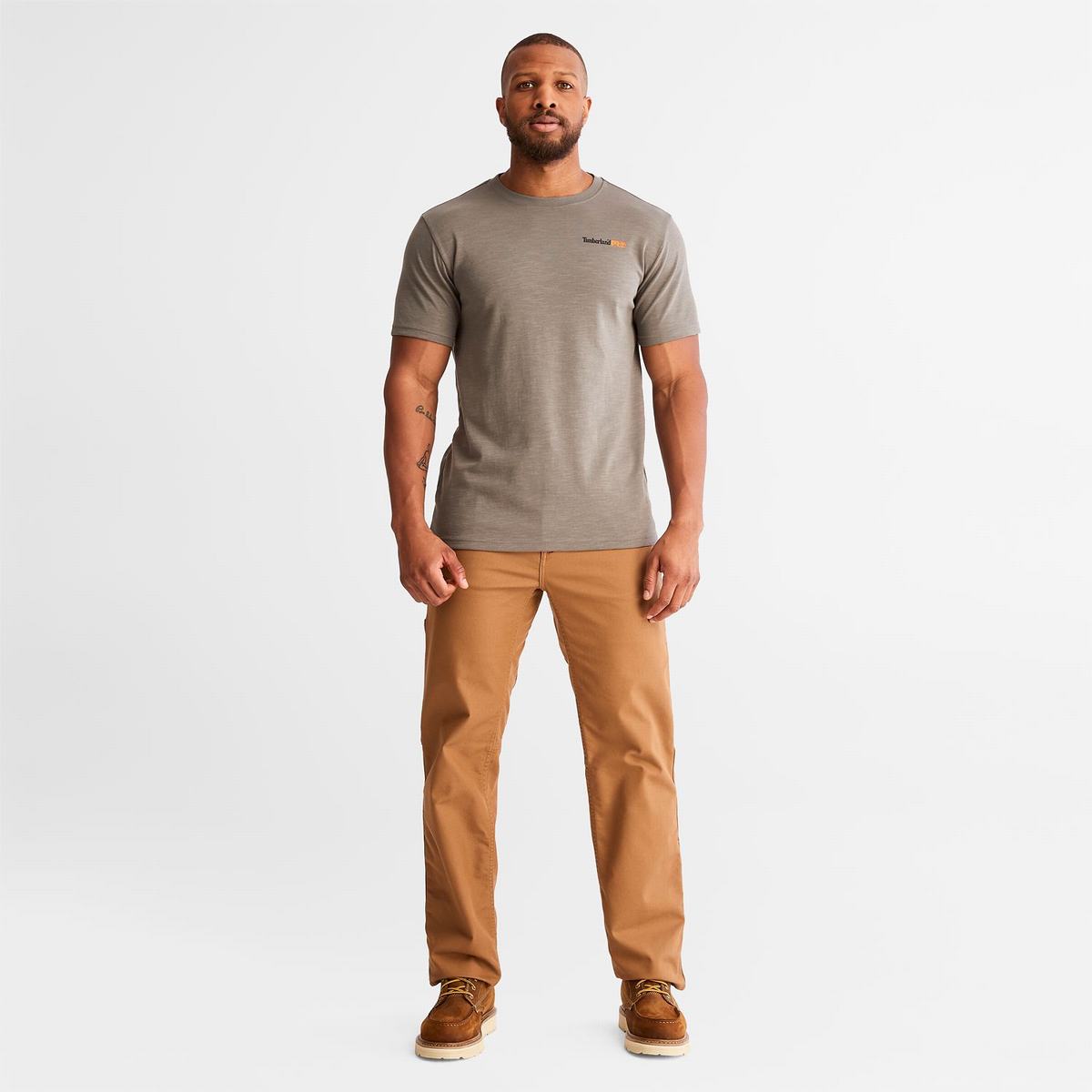 Timberland T Shirts Herre Grå | TVJU81097