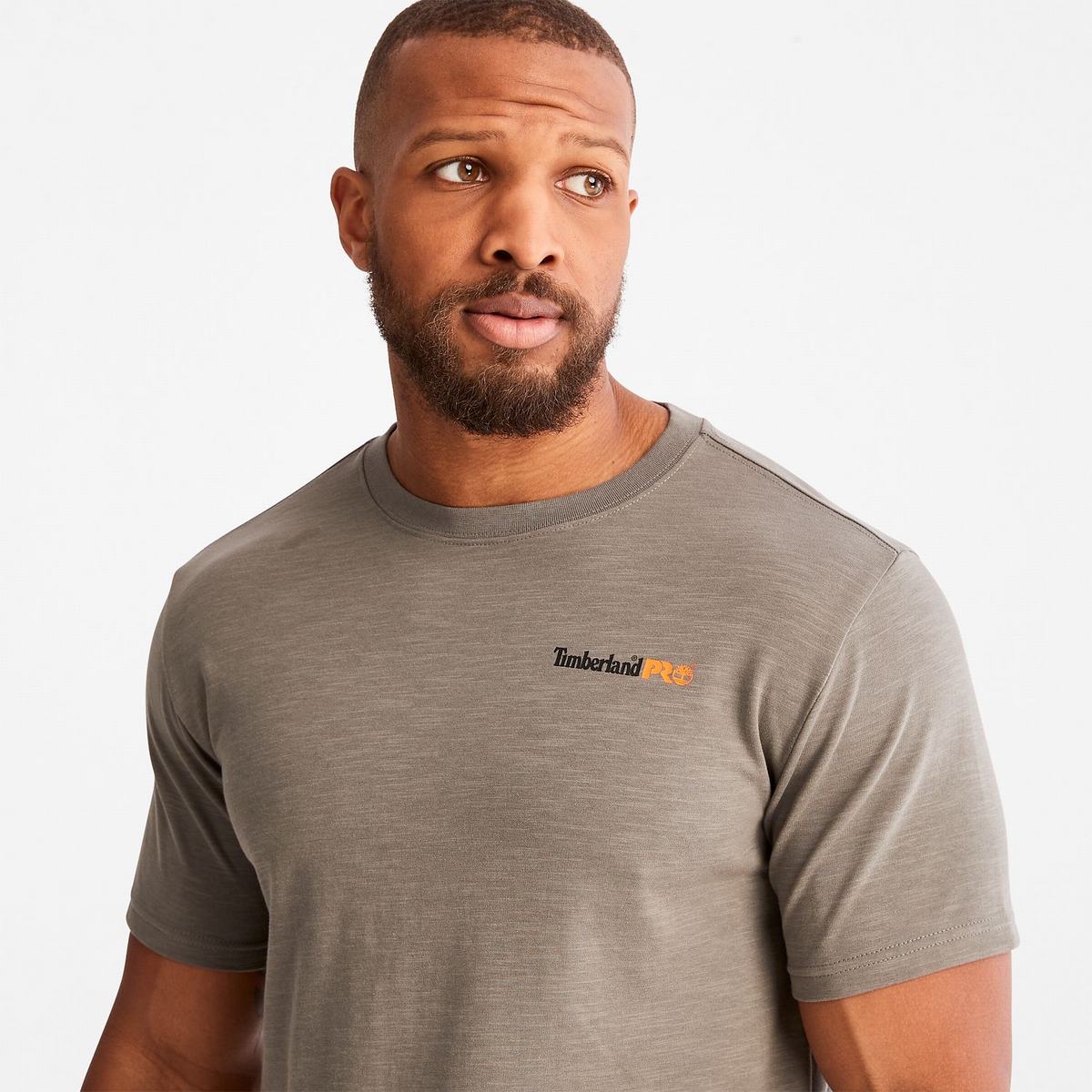 Timberland T Shirts Herre Grå | TVJU81097