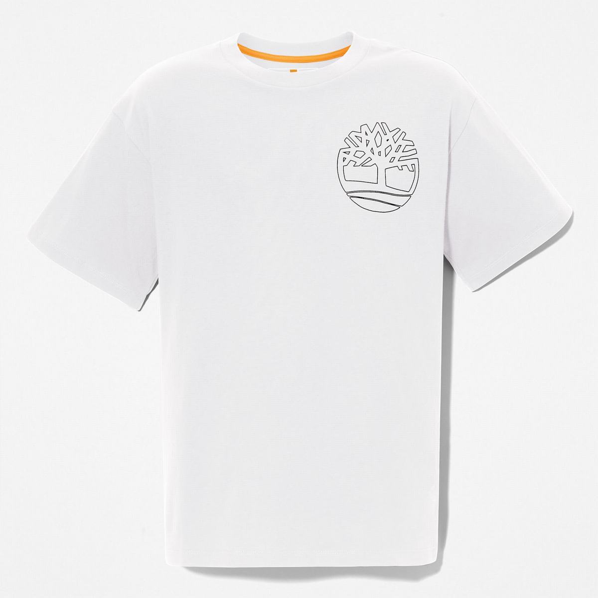 Timberland T Shirts Herre Hvide | CMBU24601