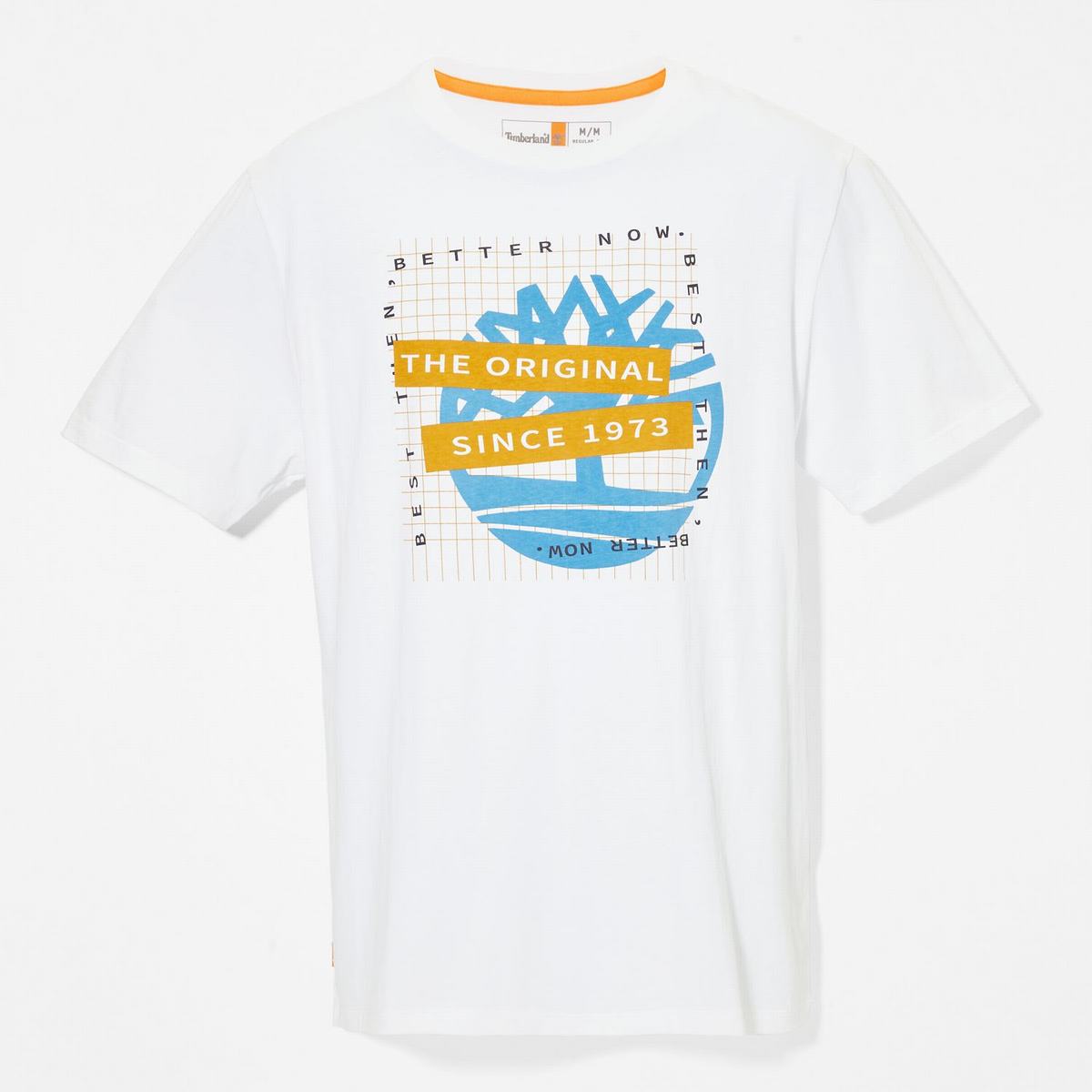 Timberland T Shirts Herre Hvide | EJVZ65783