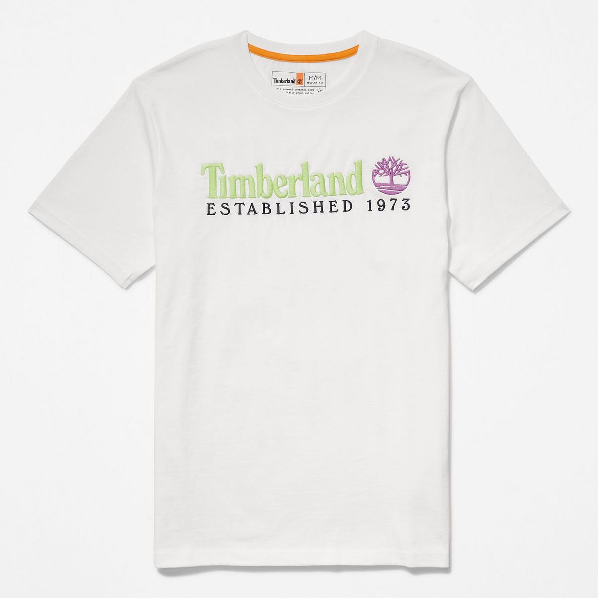 Timberland T Shirts Herre Hvide | GYUM91483