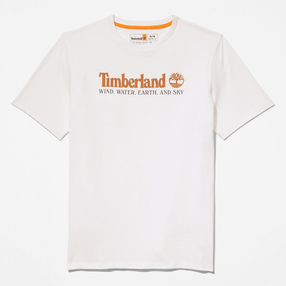 Timberland T Shirts Herre Hvide | LYIS36709