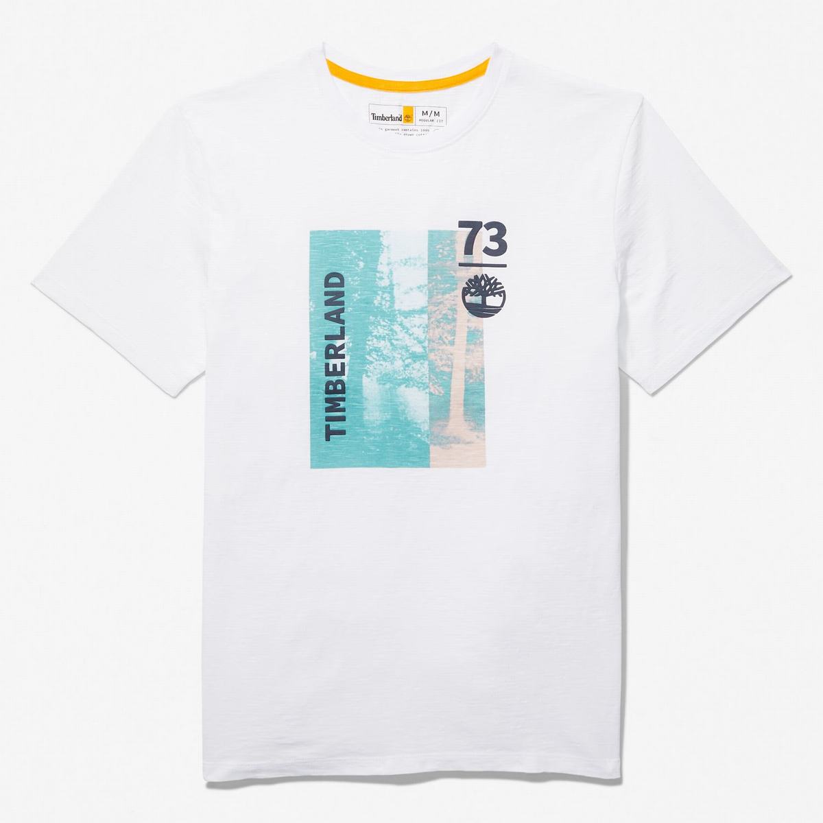 Timberland T Shirts Herre Hvide | VZFY86524