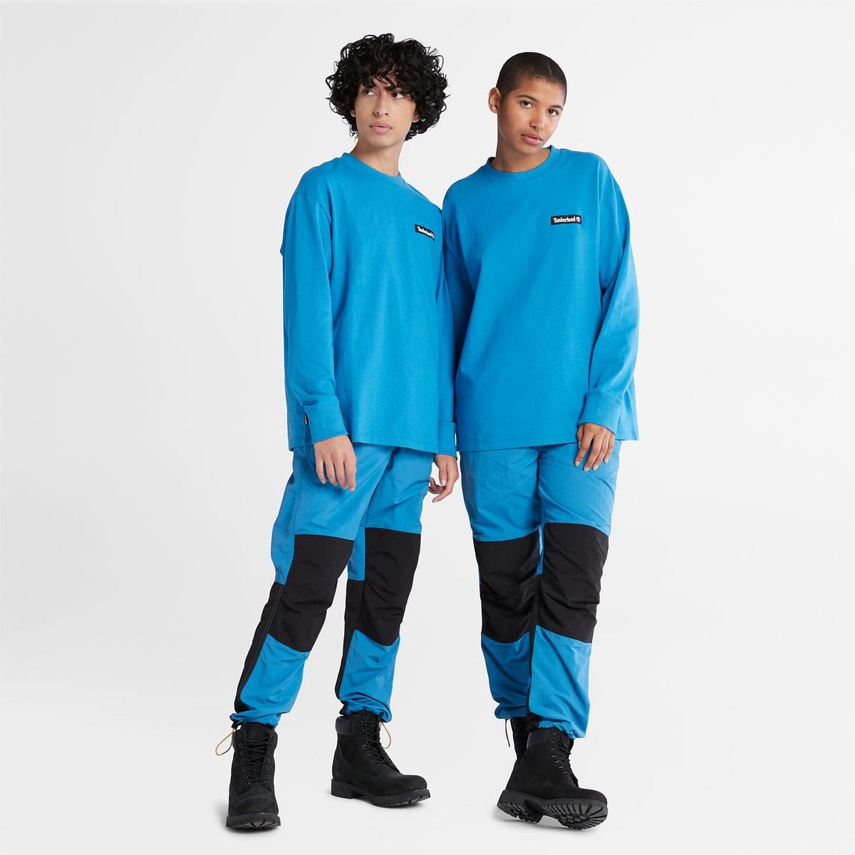 Timberland T Shirts Herre Lyseblå | BCWP18469