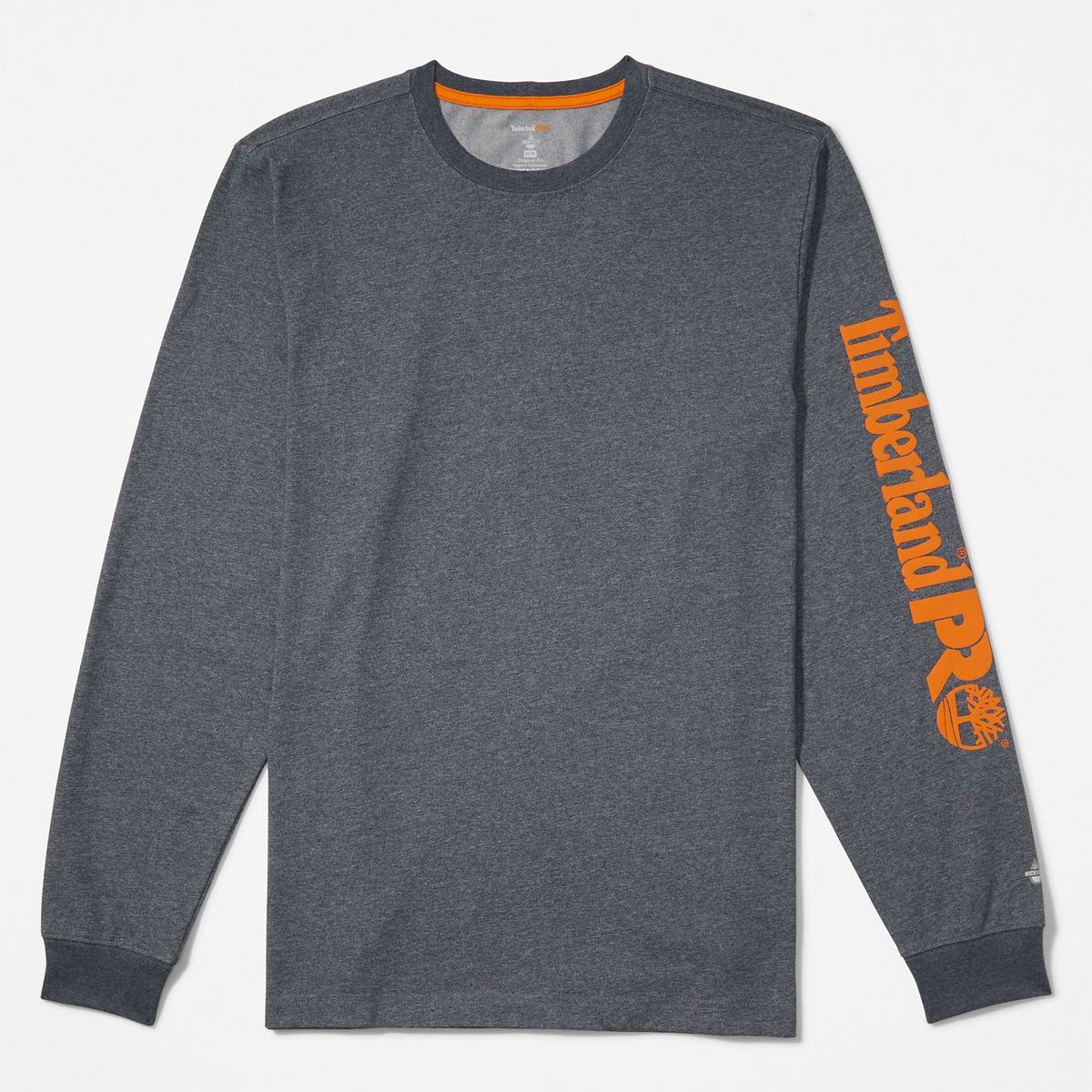 Timberland T Shirts Herre Mørkeblå | JWBN53892