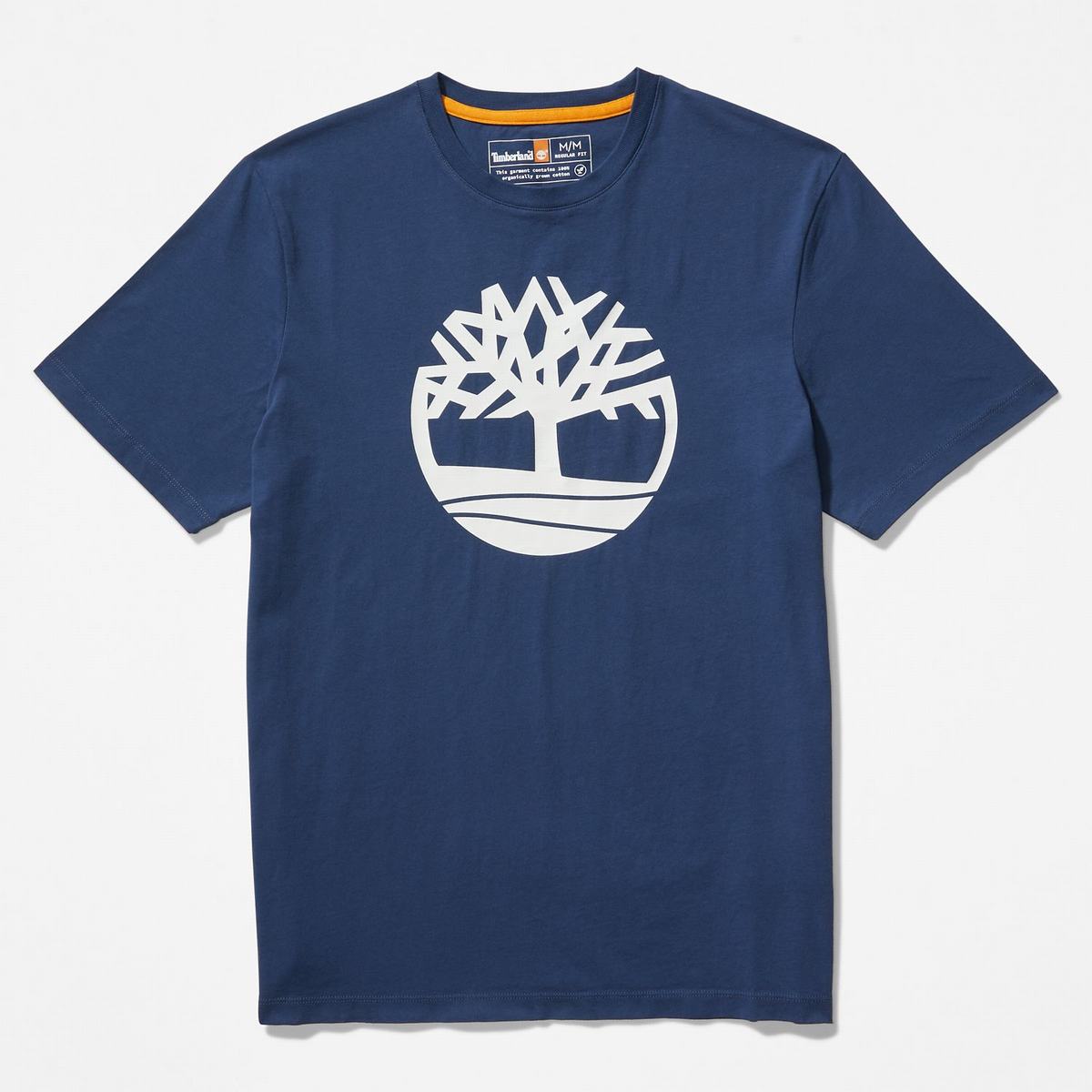 Timberland T Shirts Herre Mørkeblå | LNRD01349