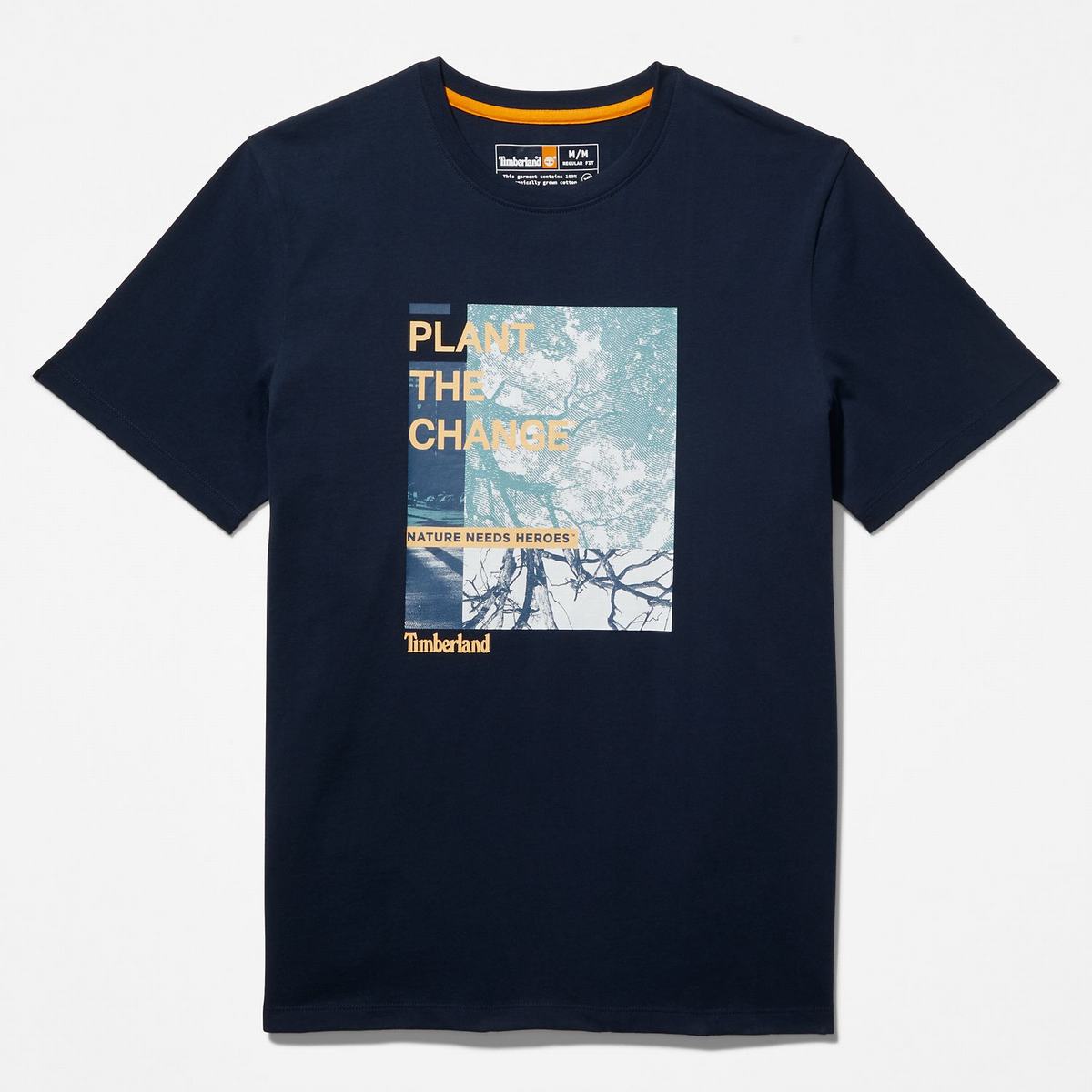 Timberland T Shirts Herre Mørkeblå | MYQJ51742