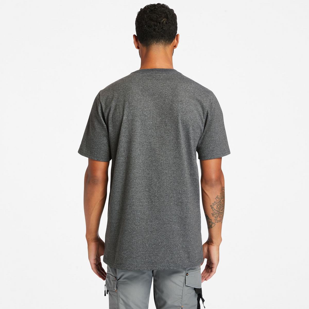 Timberland T Shirts Herre Mørkegrå | CTGQ56379