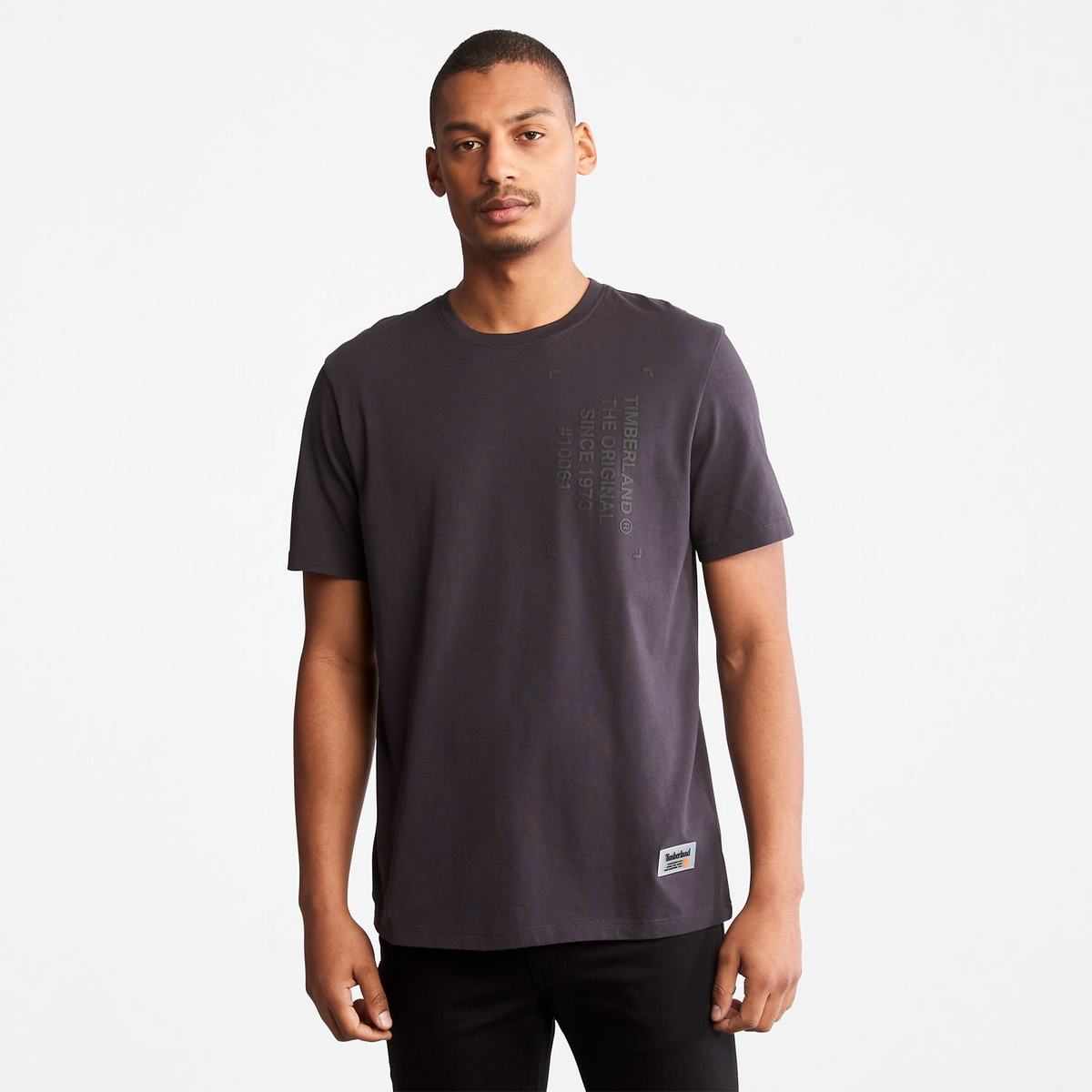 Timberland T Shirts Herre Obsidian | OMBS46751