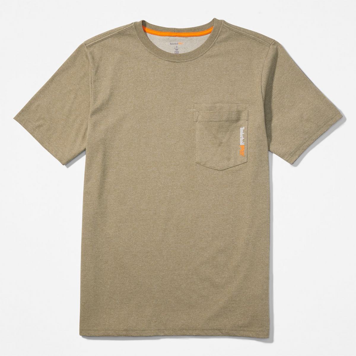 Timberland T Shirts Herre Olivengrøn | FIHK58623