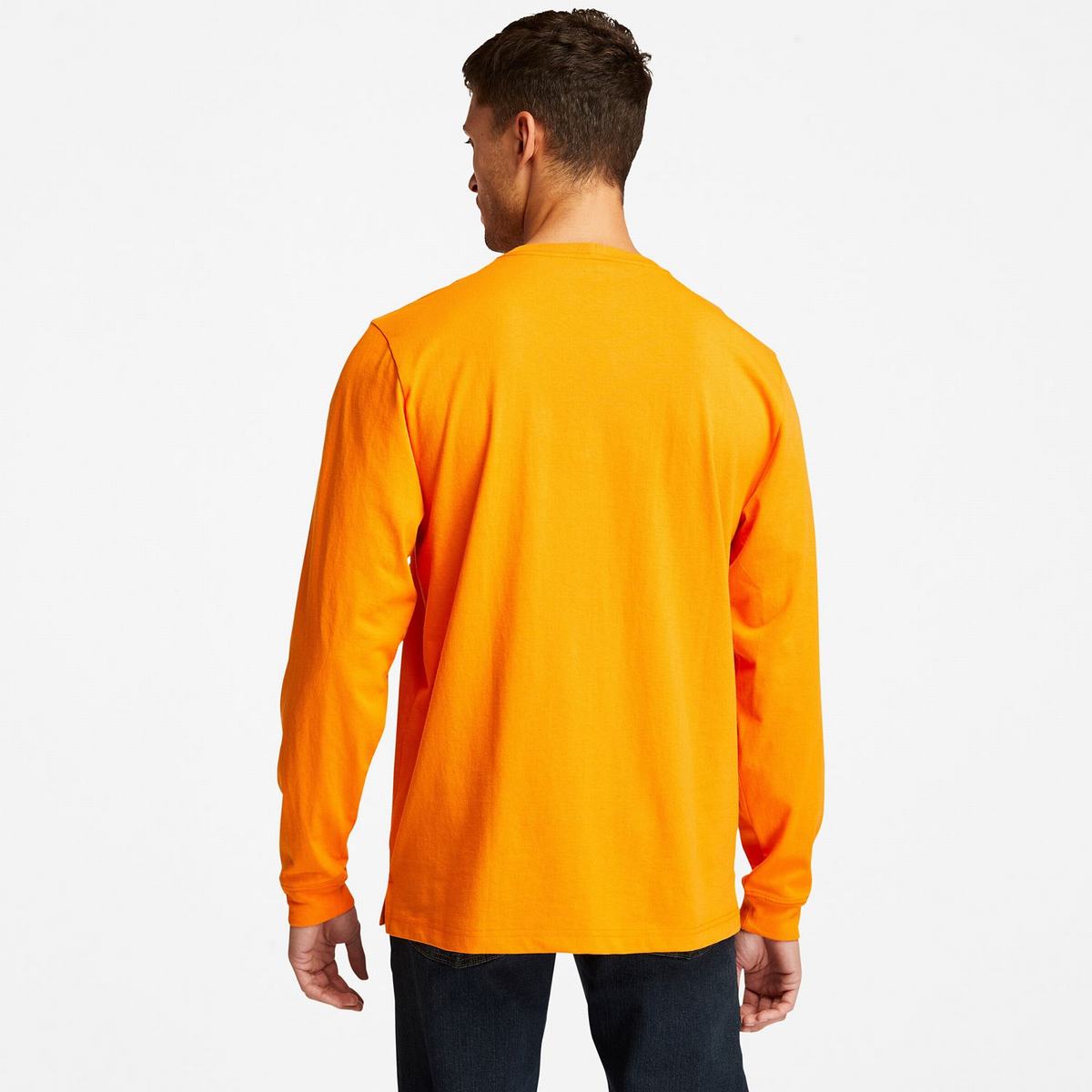 Timberland T Shirts Herre Orange | BMHU72540