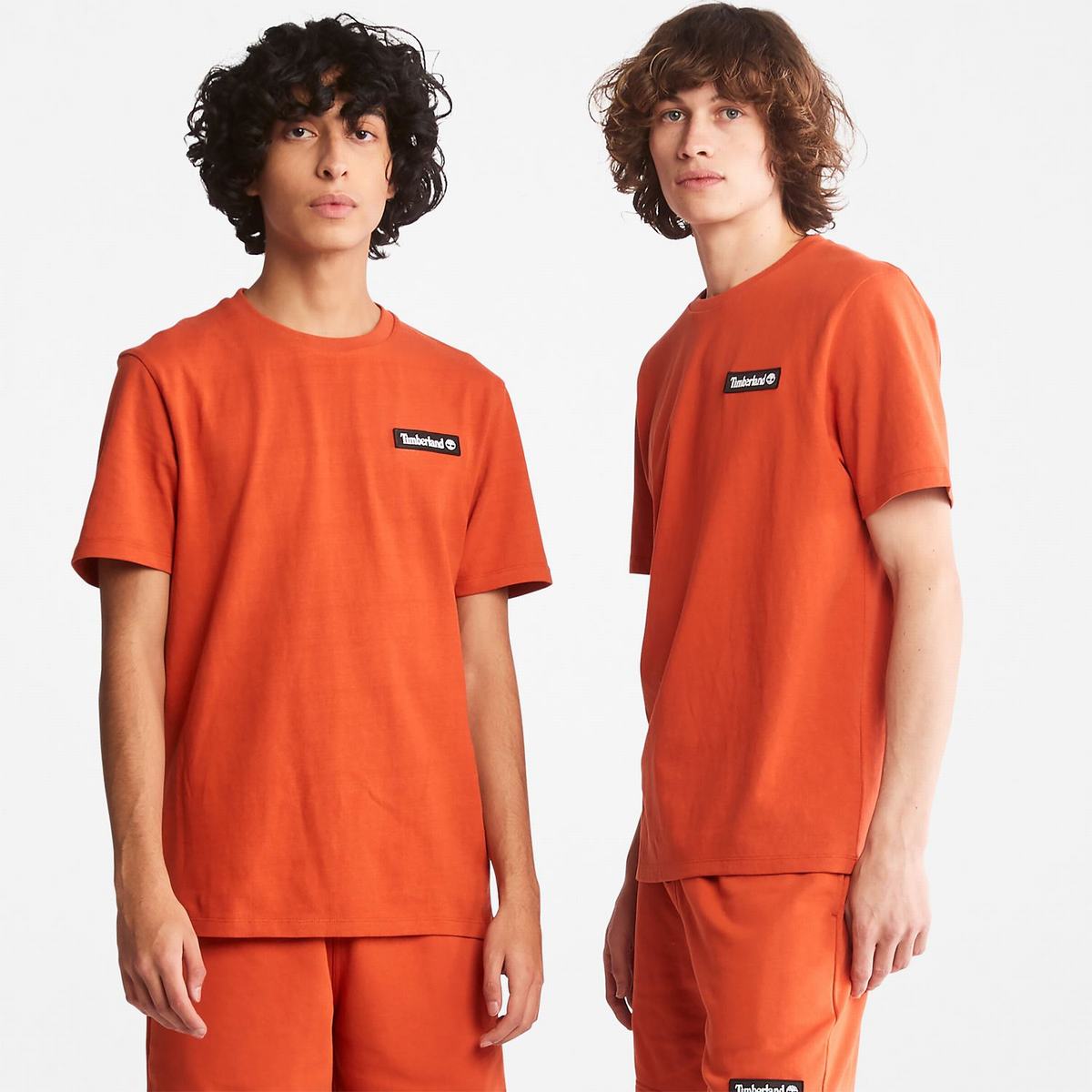 Timberland T Shirts Herre Orange | DJWY53924