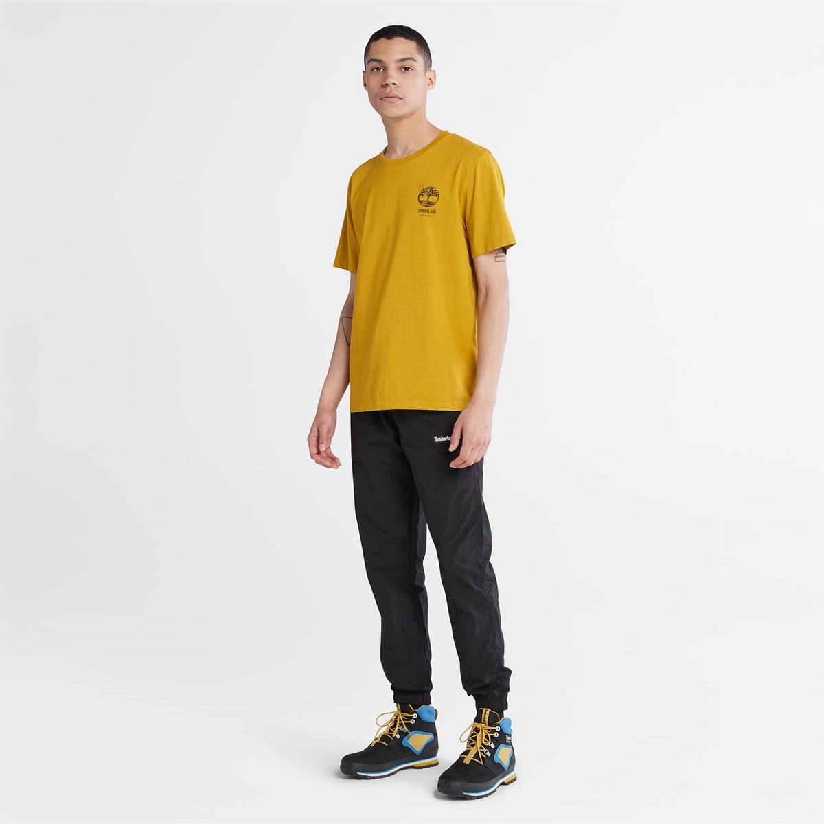 Timberland T Shirts Herre Sennep | LVAQ52681