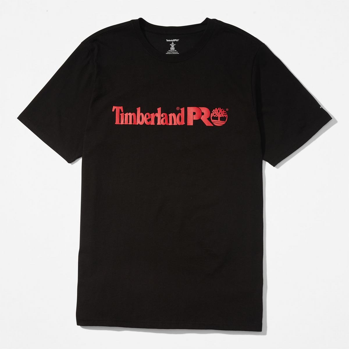 Timberland T Shirts Herre Sort | FKHA91637