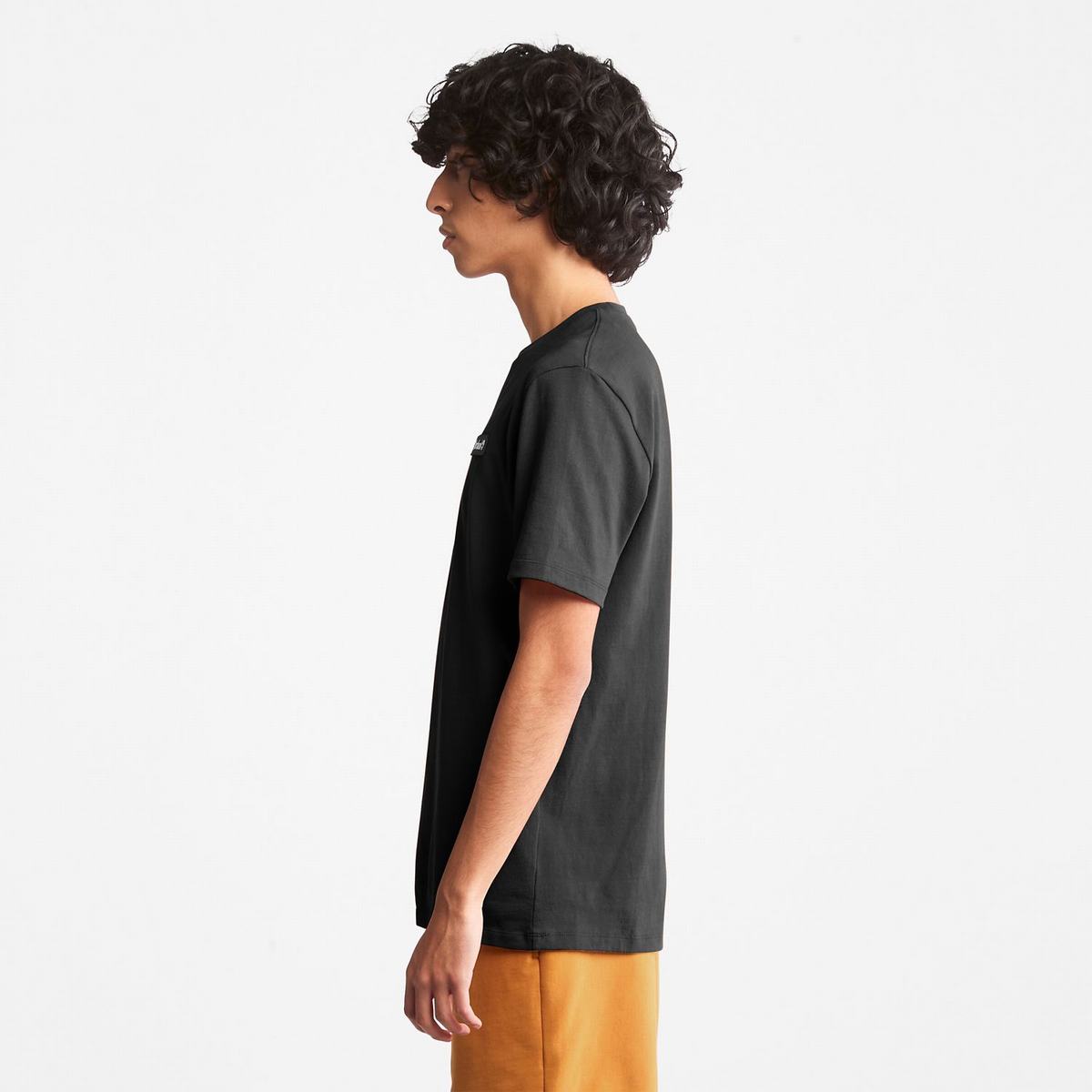 Timberland T Shirts Herre Sort | GNDT89634