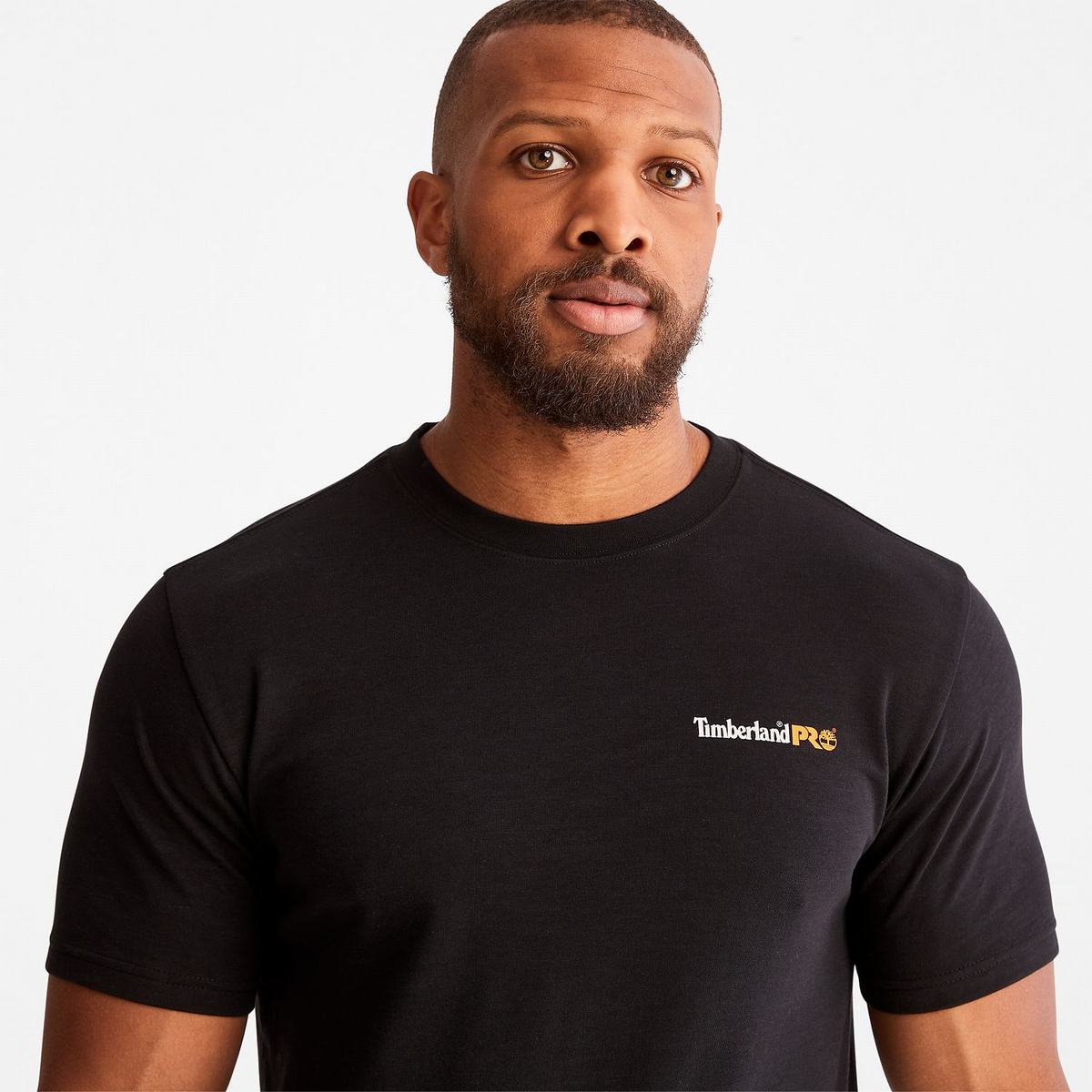 Timberland T Shirts Herre Sort | PGHU30471