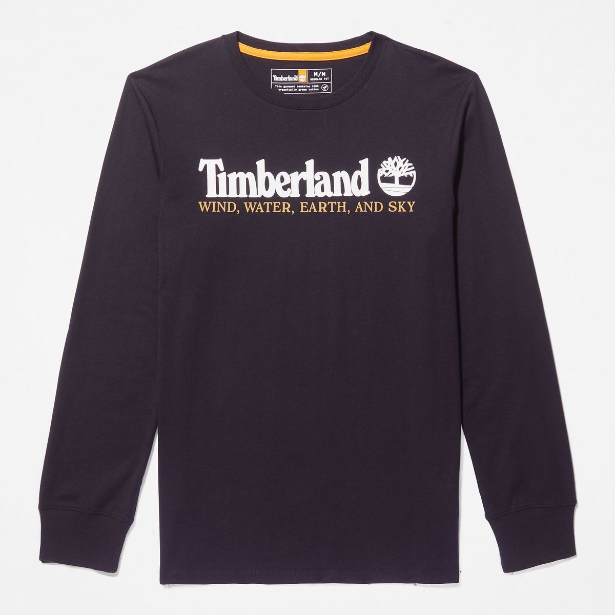 Timberland T Shirts Herre Sort | RPYK24860