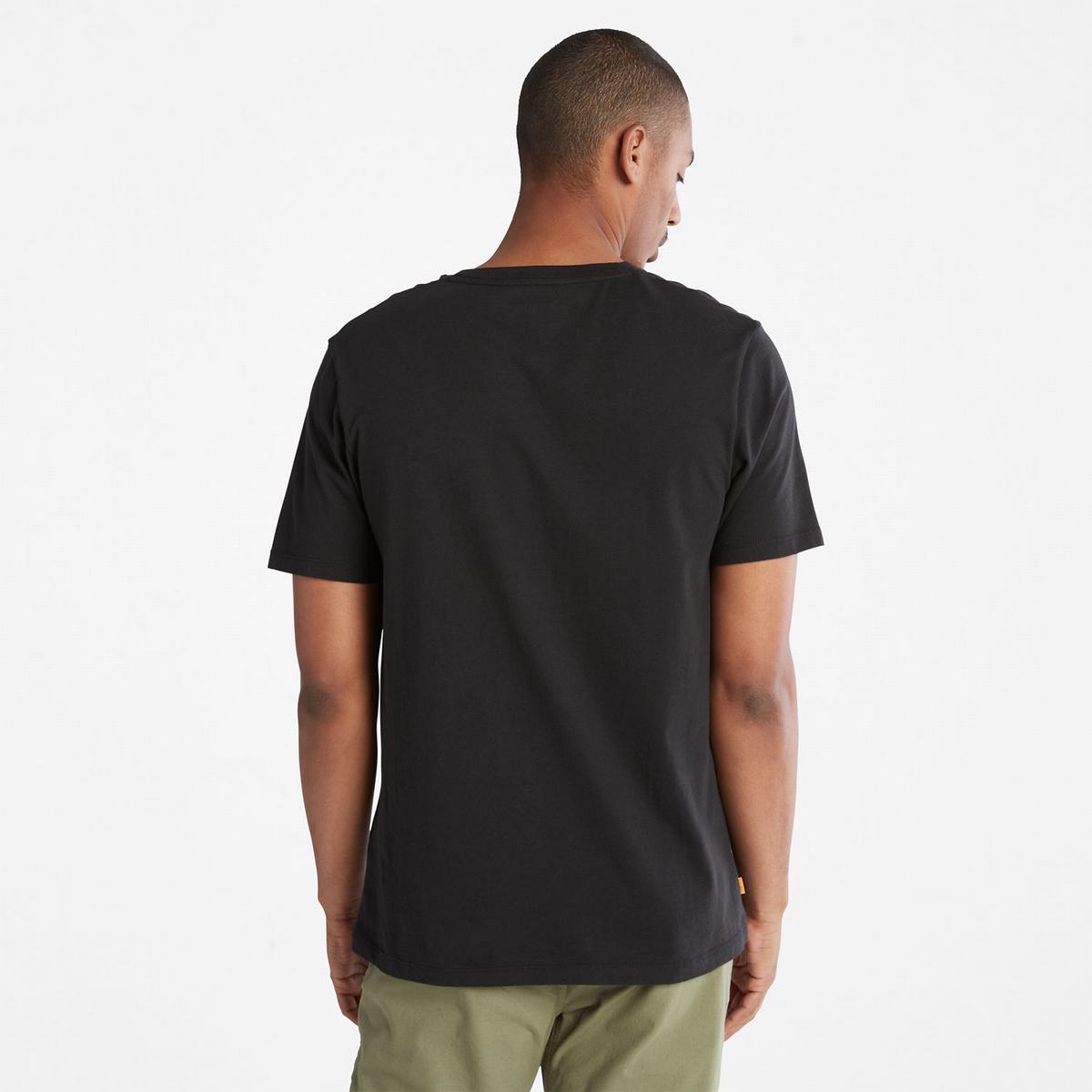 Timberland T Shirts Herre Sort | VGHC51406