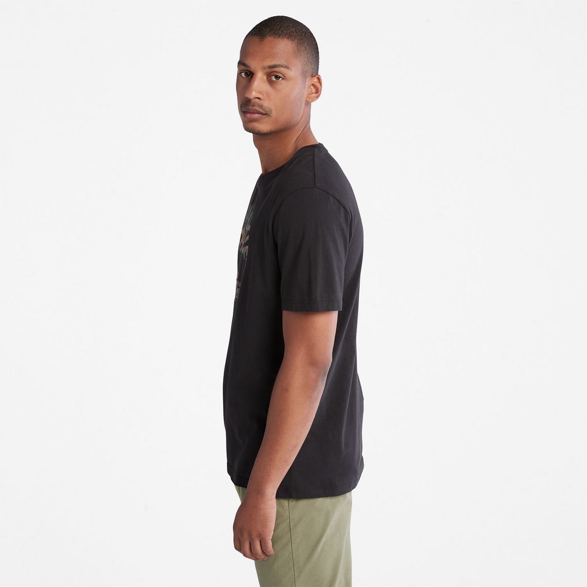 Timberland T Shirts Herre Sort | VGHC51406