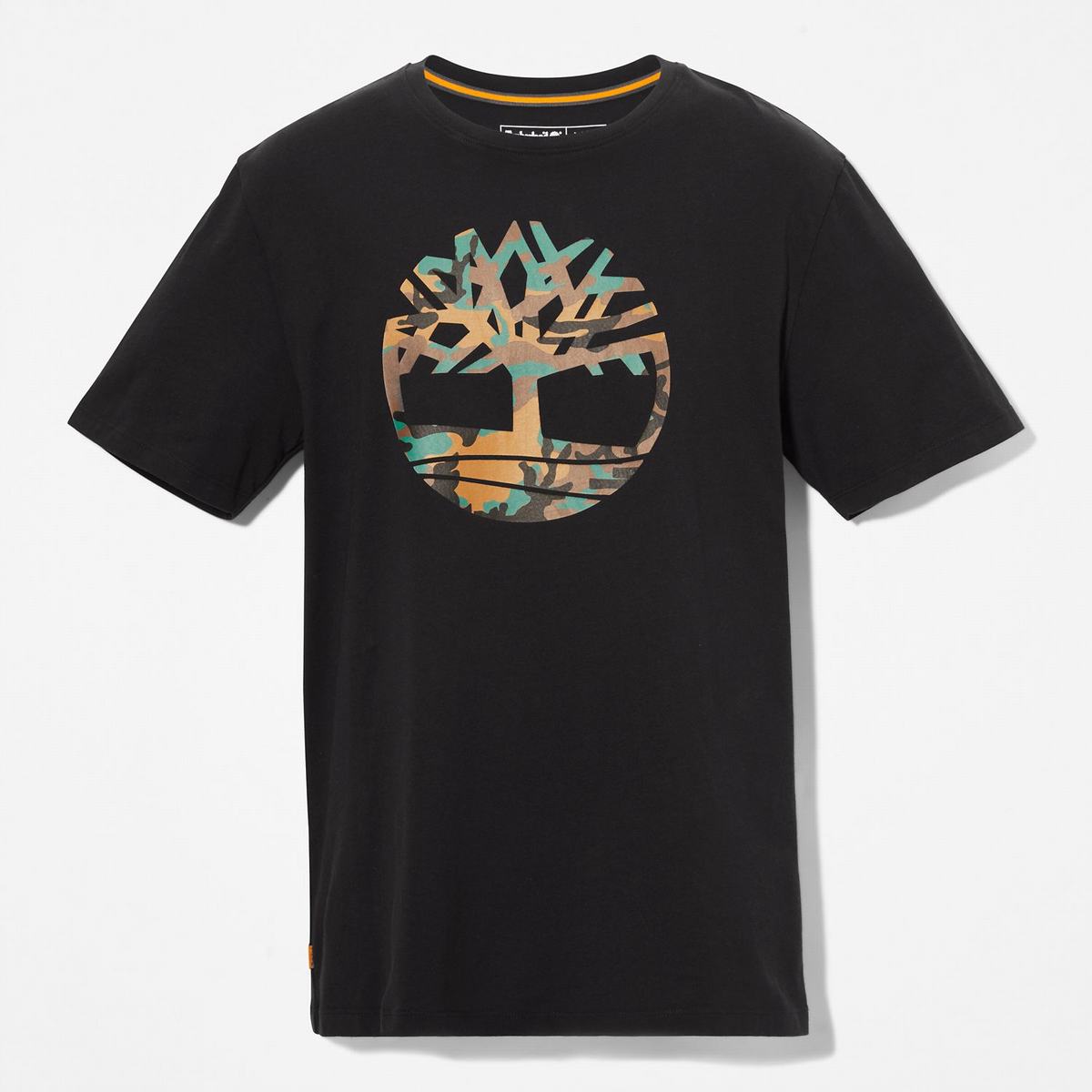 Timberland T Shirts Herre Sort | VGHC51406