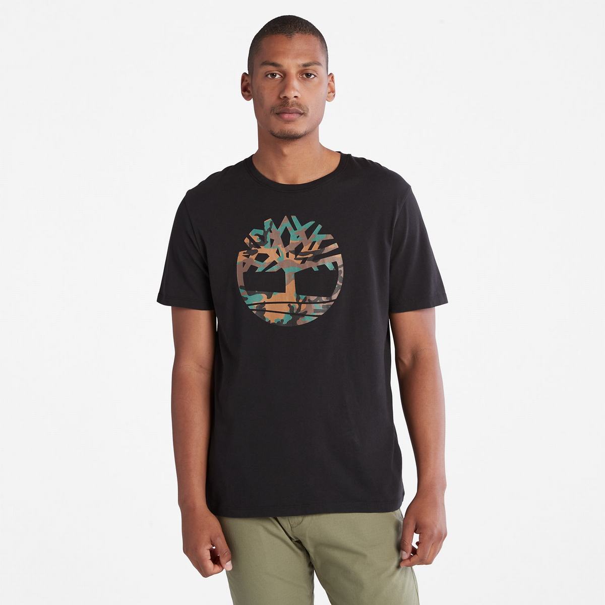 Timberland T Shirts Herre Sort | VGHC51406