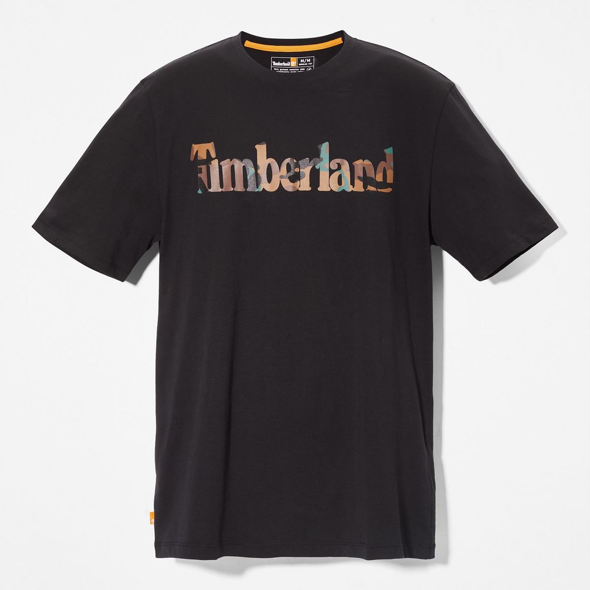 Timberland T Shirts Herre Sort | ZYLW76058