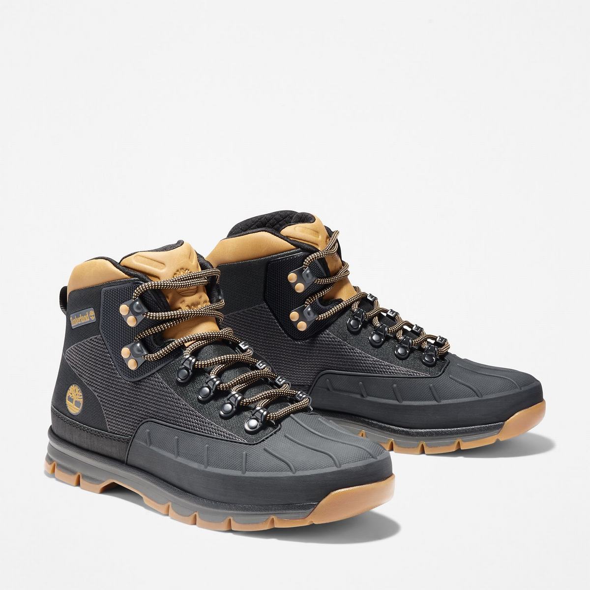 Timberland Vandresko Herre Sort | JRAS91826