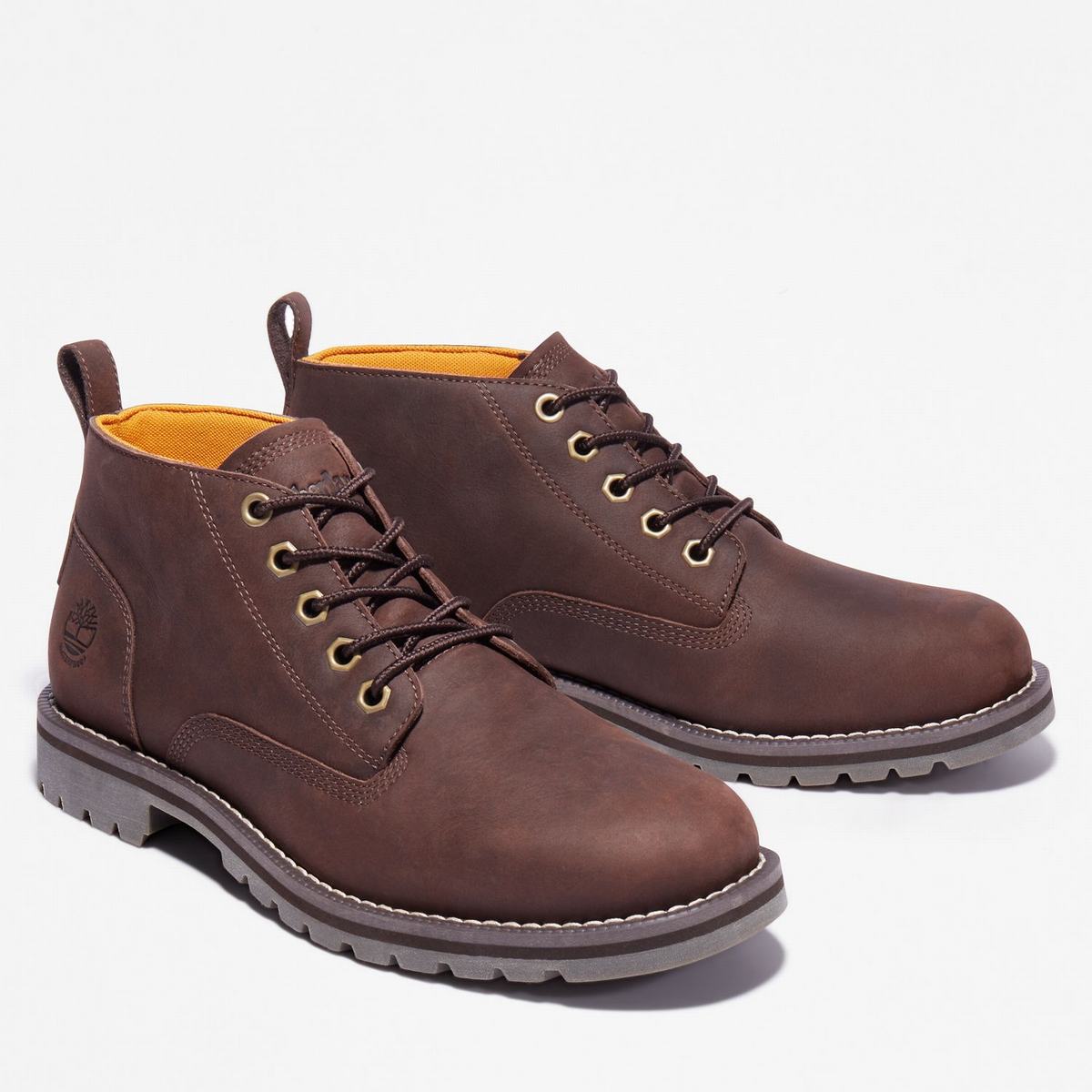 Timberland Vandtætte Boots Chukka Støvler Herre Mørkebrune | CWFB32648