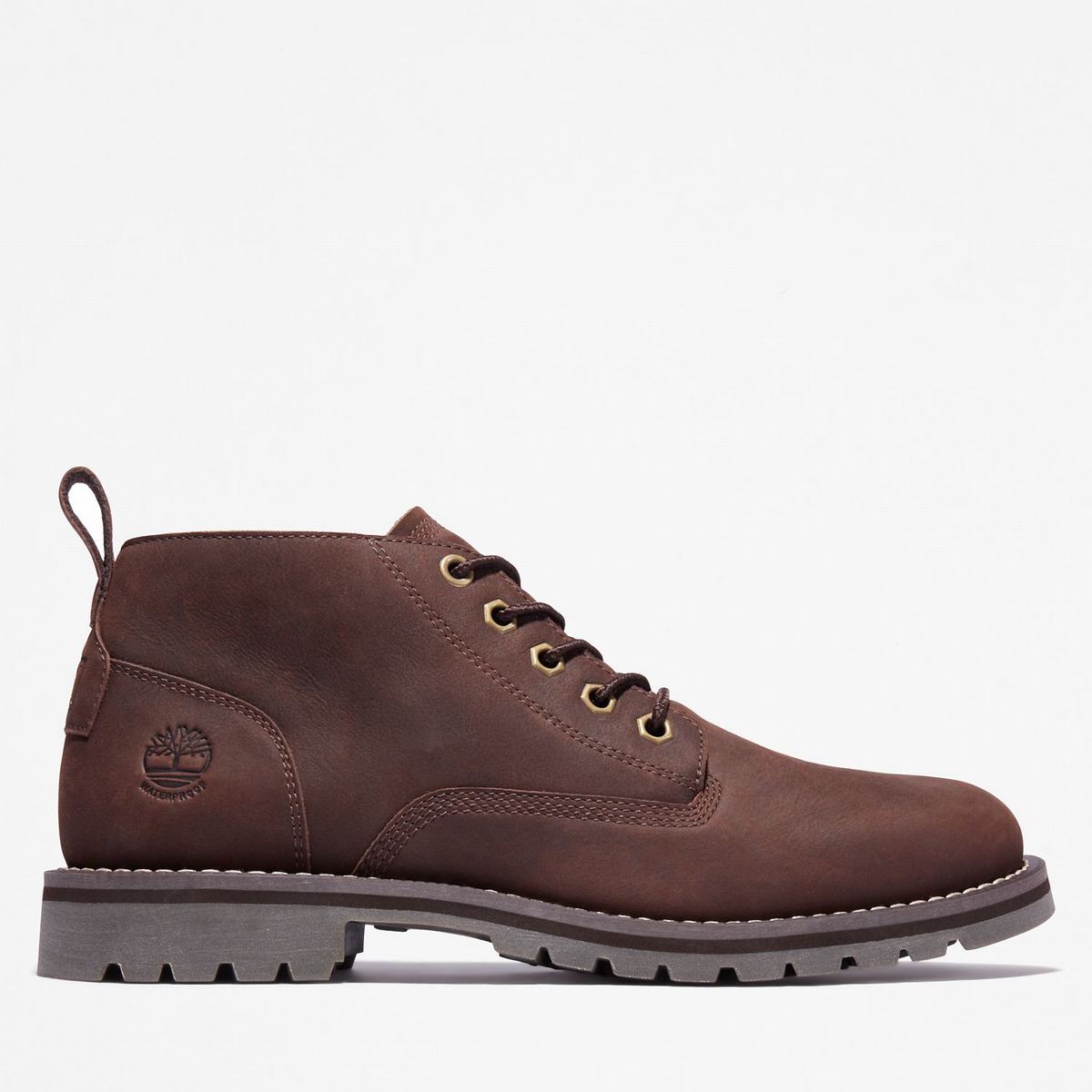 Timberland Vandtætte Boots Chukka Støvler Herre Mørkebrune | CWFB32648