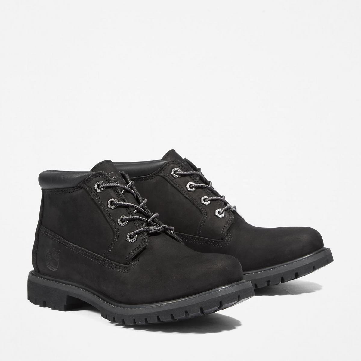 Timberland Vandtætte Boots Chukka Støvler Dame Sort | EHTR34591