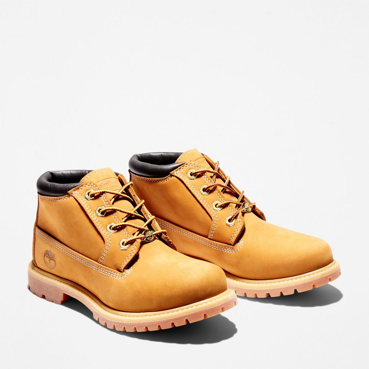 Timberland Vandtætte Boots Chukka Støvler Dame Brune | FKSU19654