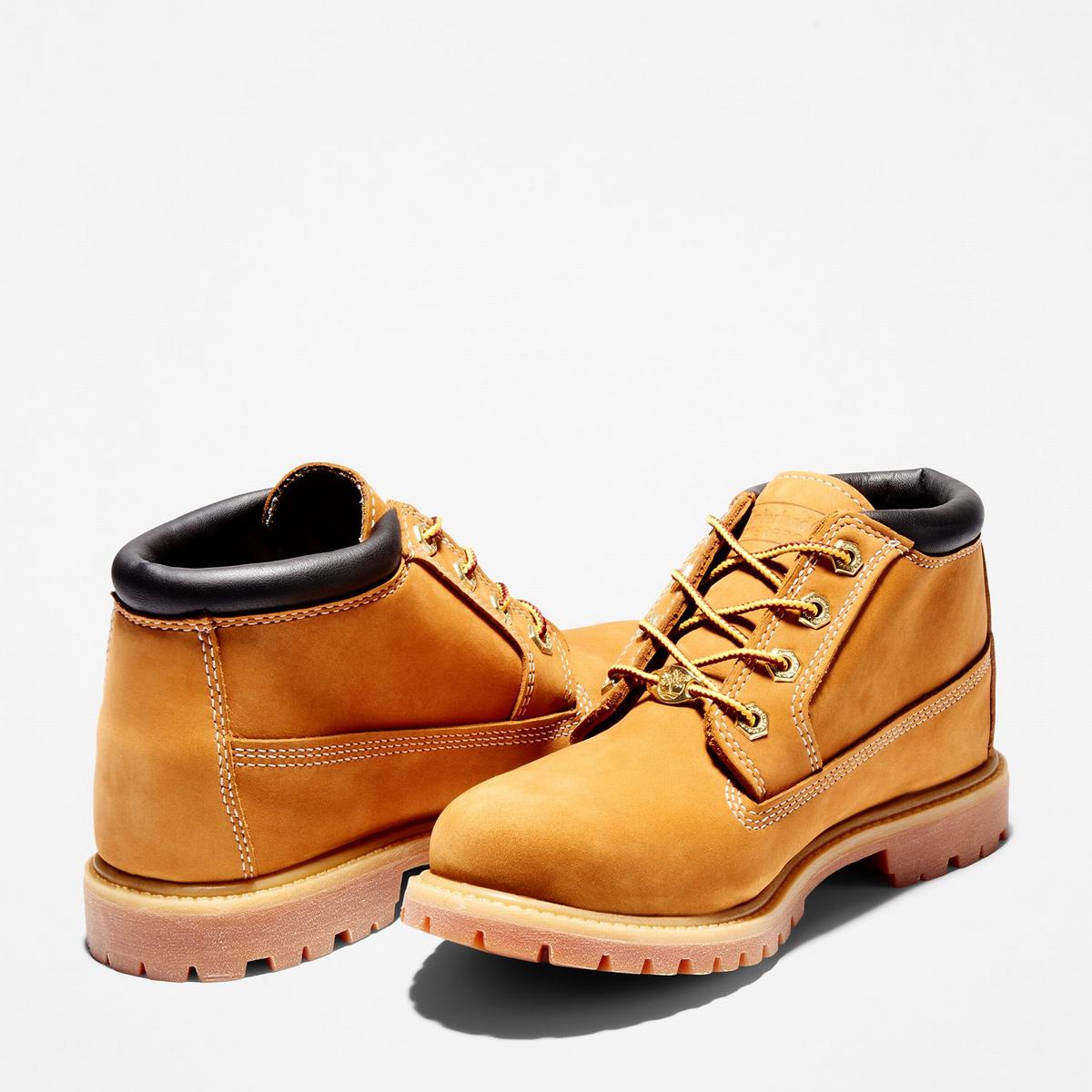 Timberland Vandtætte Boots Chukka Støvler Dame Brune | FKSU19654