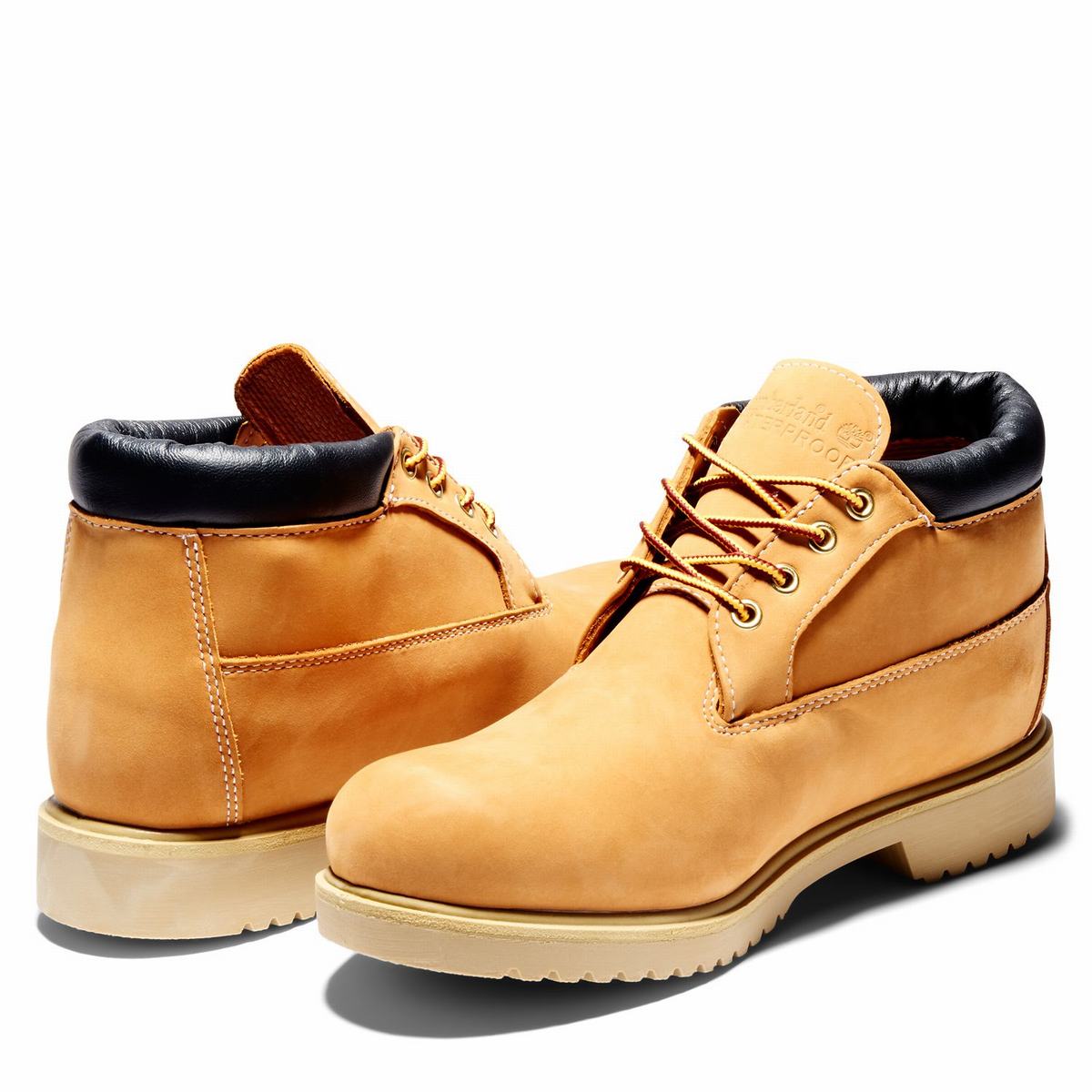 Timberland Vandtætte Boots Chukka Støvler Herre Brune | OVER98046