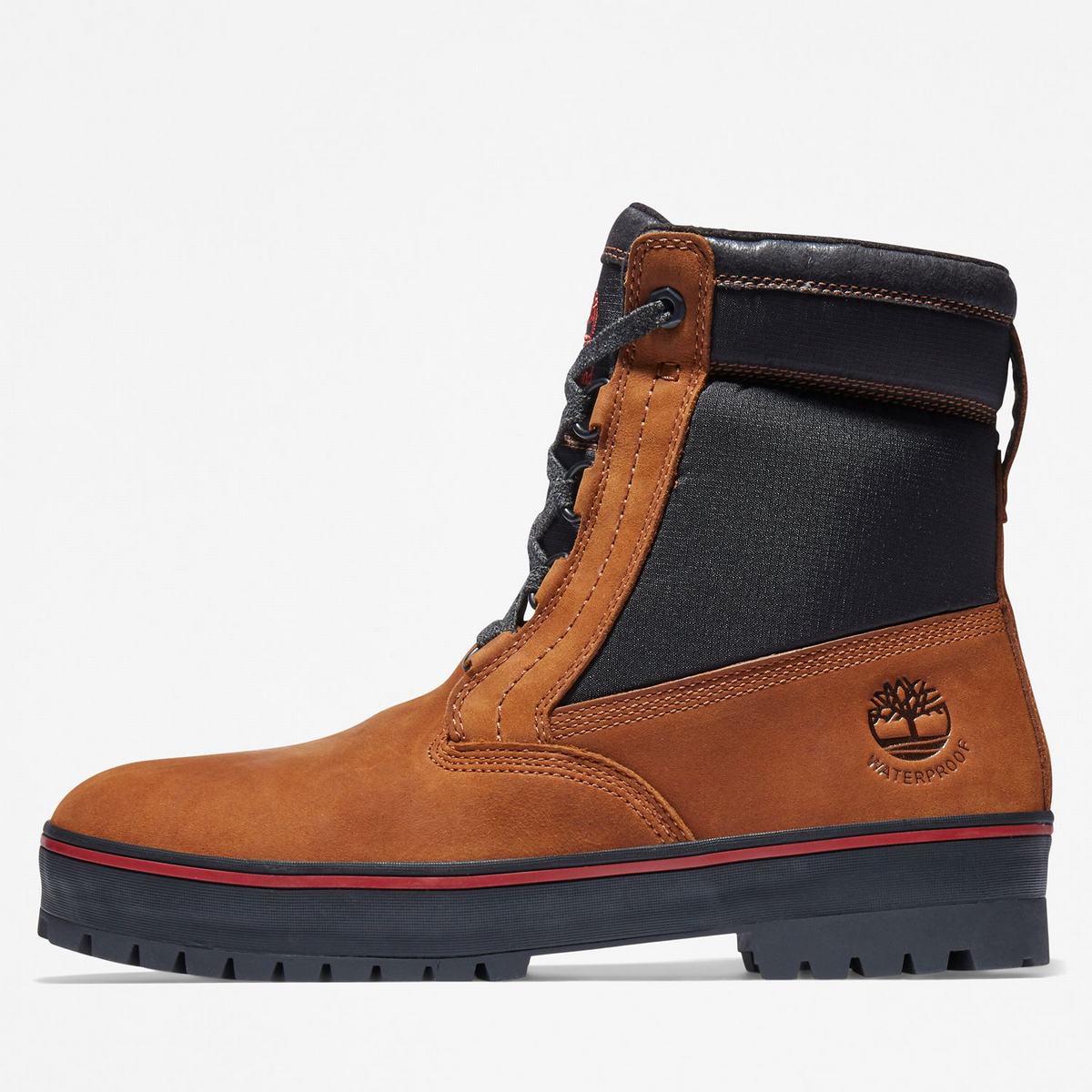 Timberland Vandtætte Boots Vandtætte Støvler Herre Rød | KREY34286