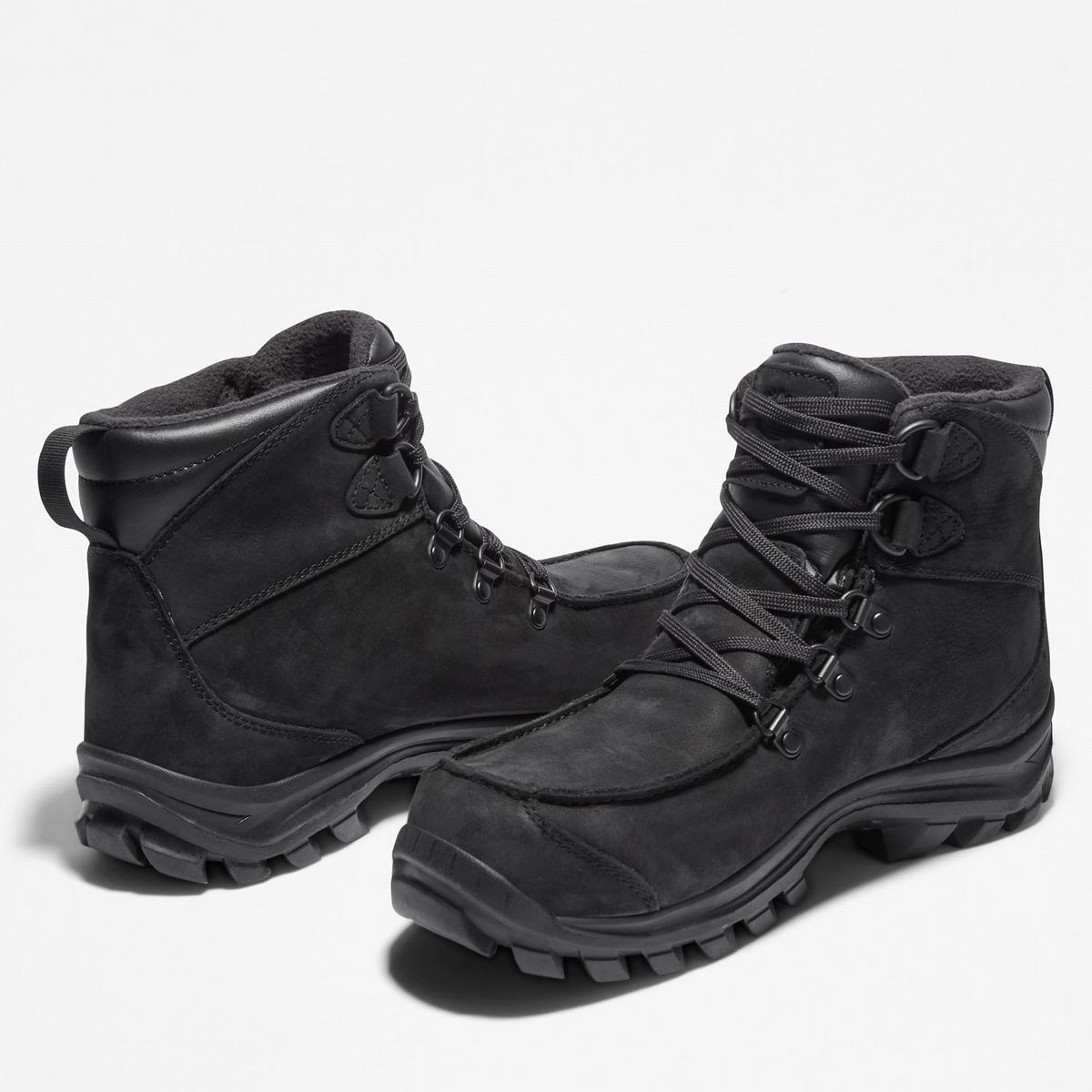 Timberland Vandtætte~Vandre Boots Vandrestøvler Herre Sort | ADQS70693