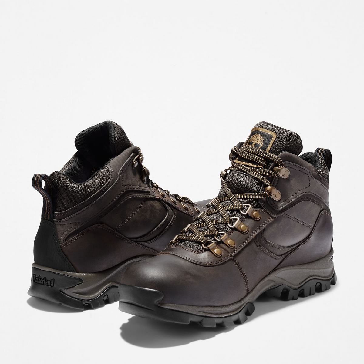 Timberland Vandtætte~Vandre Boots Vandrestøvler Herre Mørkebrune | CDYL49813