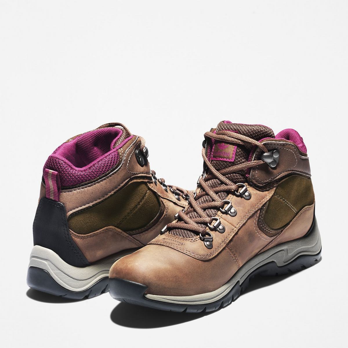 Timberland Vandtætte~Vandre Boots Vandrestøvler Dame Brune | DBVX23015