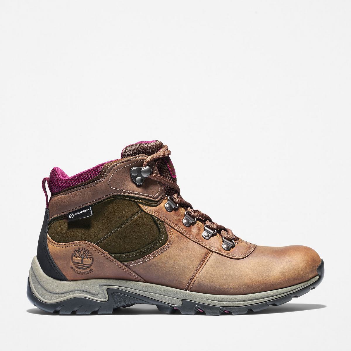 Timberland Vandtætte~Vandre Boots Vandrestøvler Dame Brune | DBVX23015