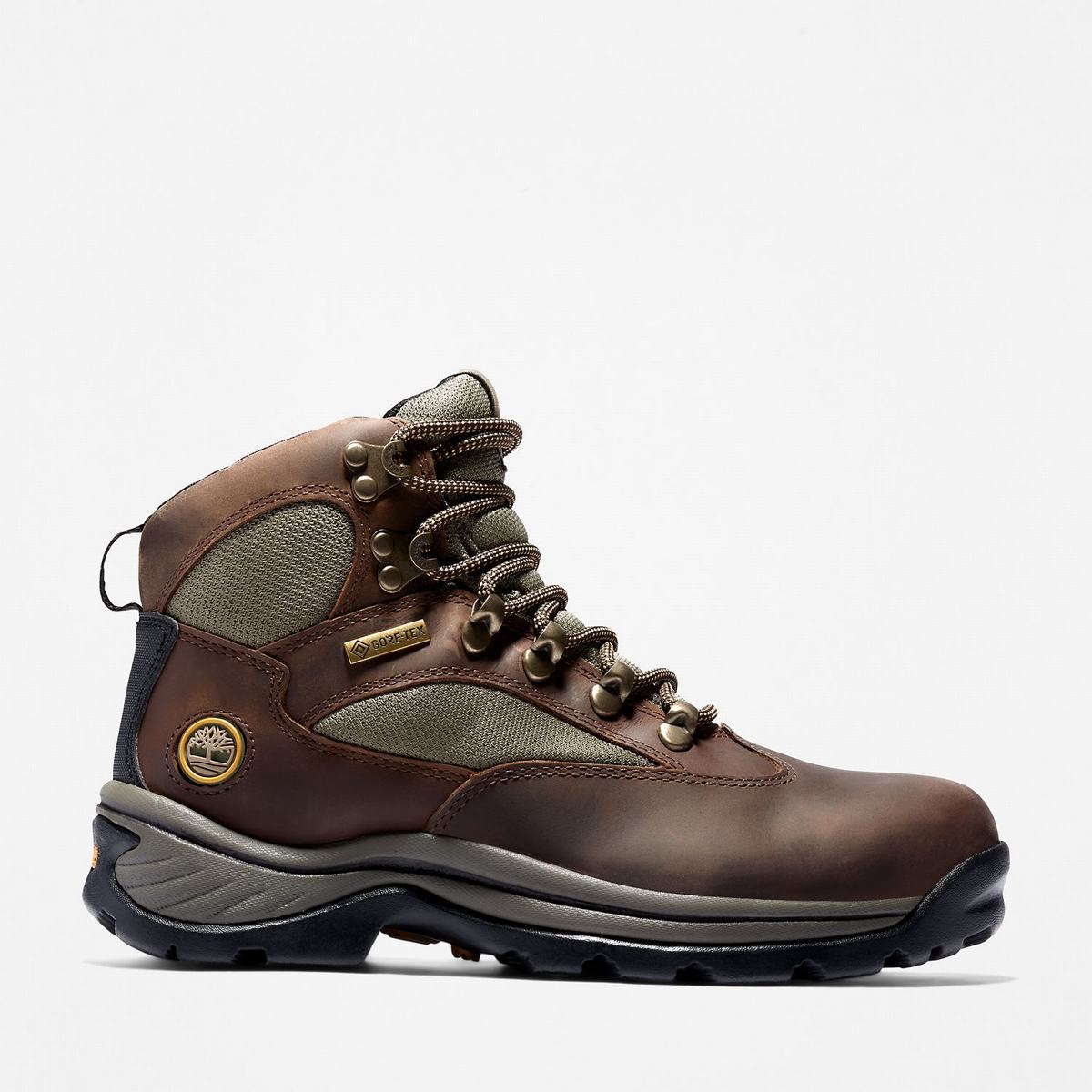 Timberland Vandtætte~Vandre Boots Vandrestøvler Dame Mørkebrune Grøn | DWJR75610