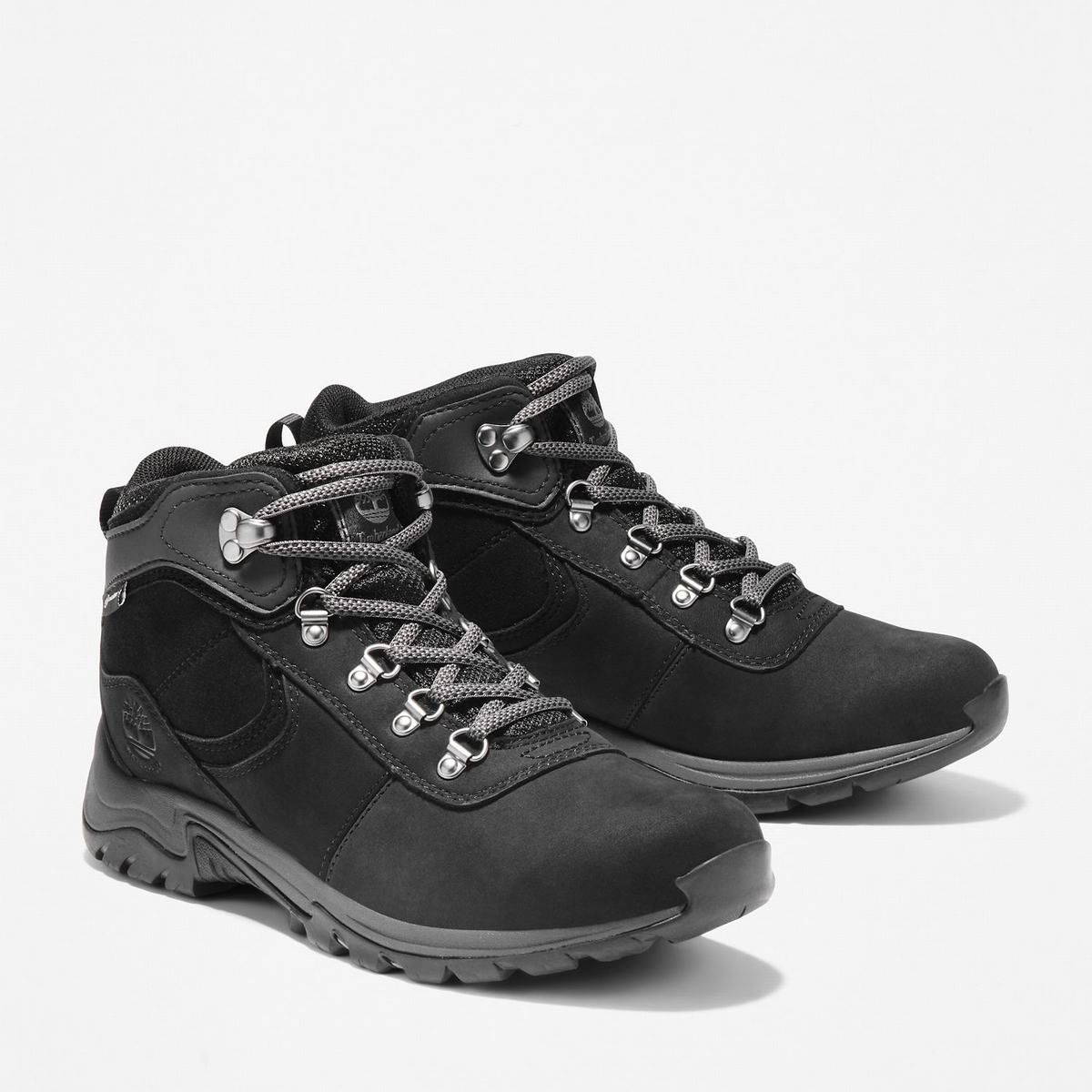 Timberland Vandtætte~Vandre Boots Vandrestøvler Dame Sort | FRIP96473