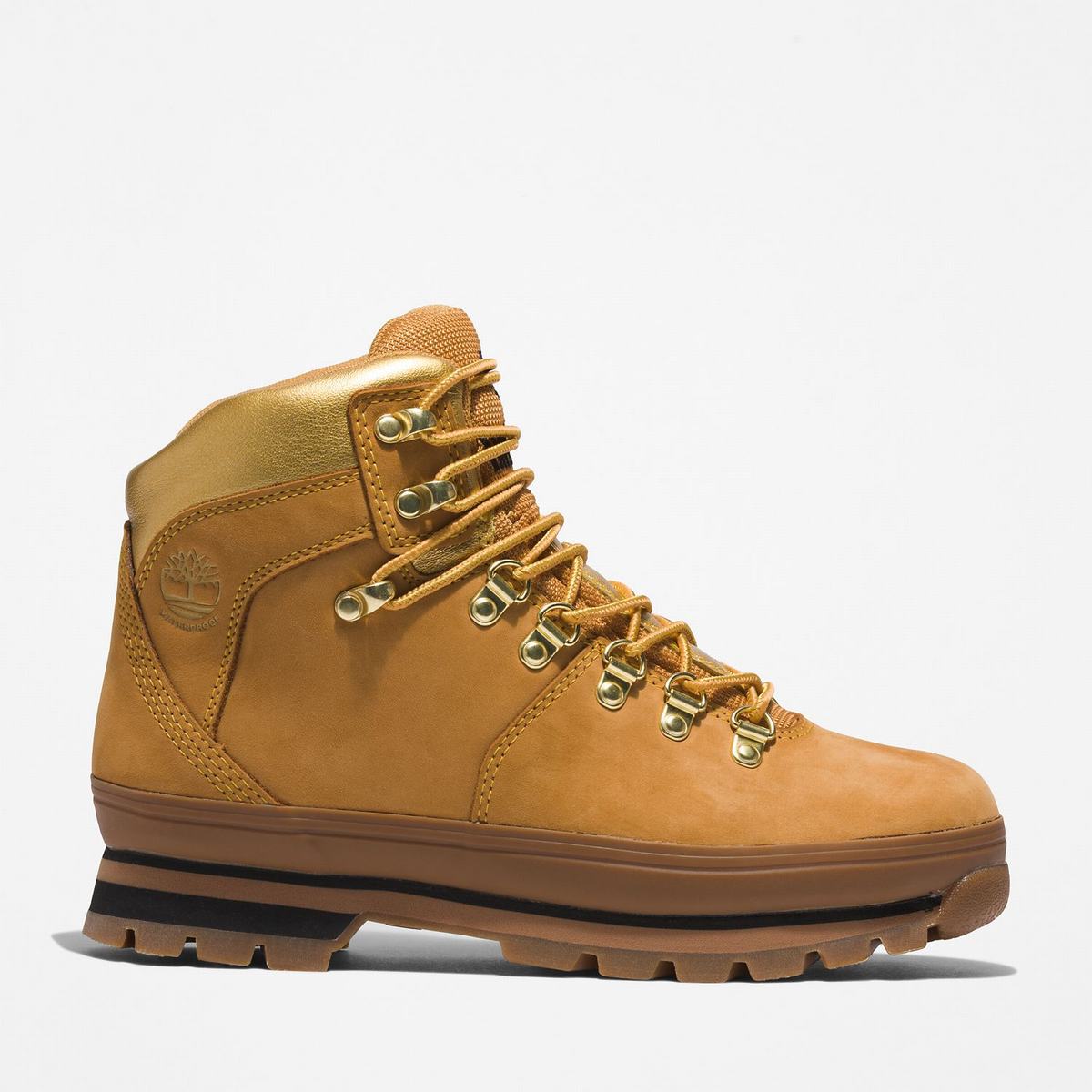 Timberland Vandtætte~Vandre Boots Vandrestøvler Dame Brune Guld | KLPX63970