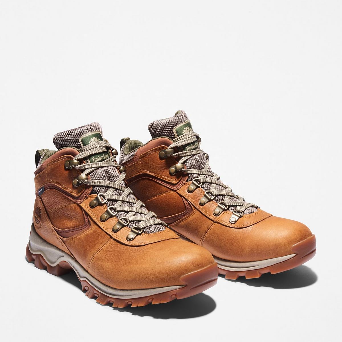 Timberland Vandtætte~Vandre Boots Vandrestøvler Herre Lysebrune | TAQP15089