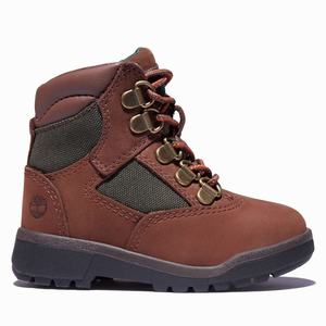 Timberland 6-Inch Boots Lille Barn Børn Mørkebrune | CSBA43827