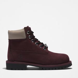 Timberland 6-Inch Boots~Vandtætte Vandtætte Støvler Børn Bordeaux | DGFS07614