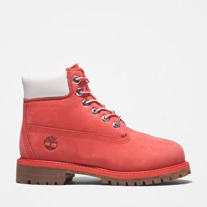 Timberland 6-Inch Boots~Vandtætte Vandtætte Støvler Børn Lyserød | VENW73840