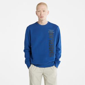 Timberland Sweatshirts Herre Blå | NKUW13597